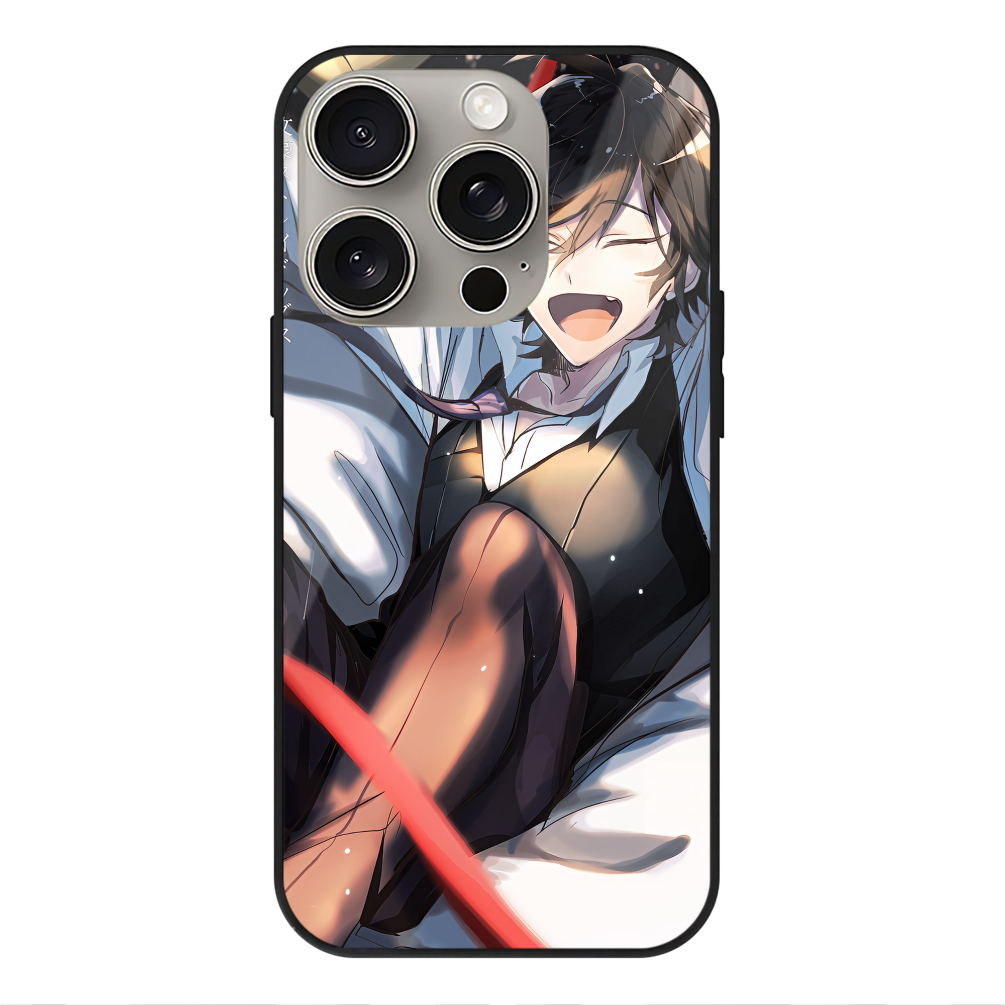 （画像用） 文豪ストレイドッグス Bungo Stray Dogs 【iPhone15Pro対応】スマホケース 耐衝撃＆黄変防止 背面ガラス