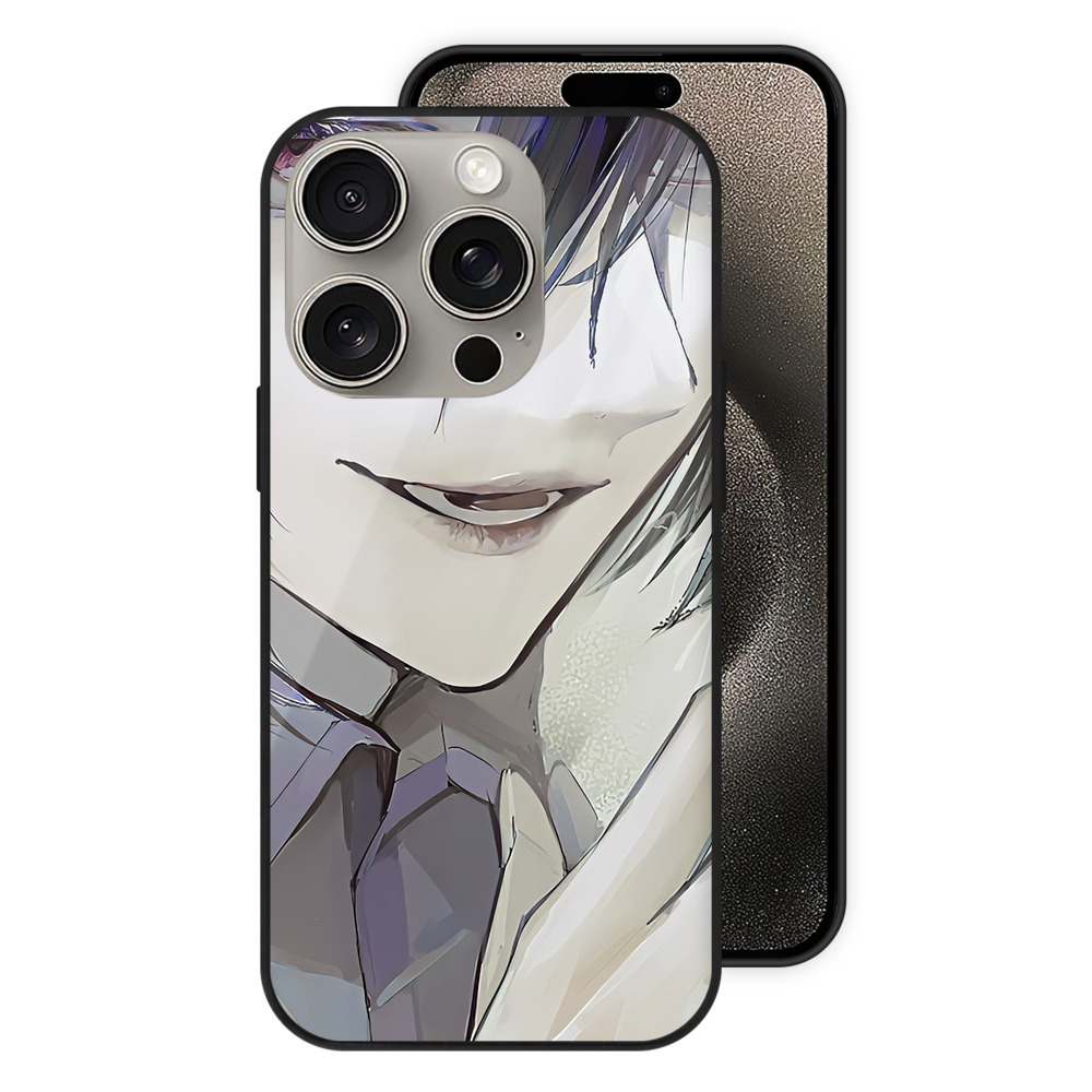 （画像用） 文豪ストレイドッグス Bungo Stray Dogs 【iPhone15Pro対応】スマホケース 耐衝撃＆黄変防止 背面ガラス