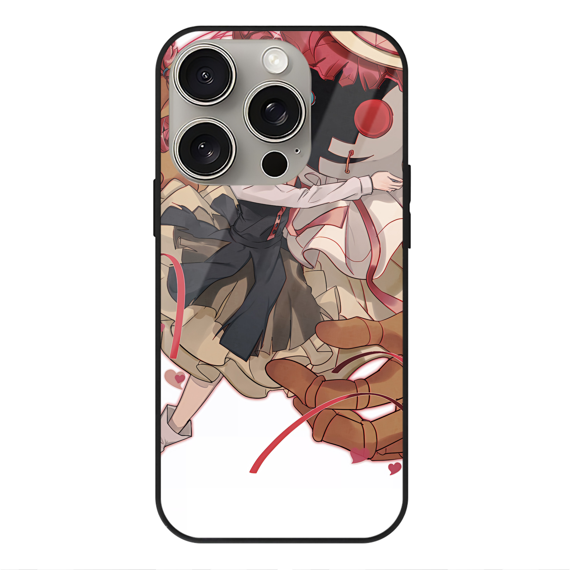 （画像用） 文豪ストレイドッグス Bungo Stray Dogs 【iPhone15Pro対応】スマホケース 耐衝撃＆黄変防止 背面ガラス