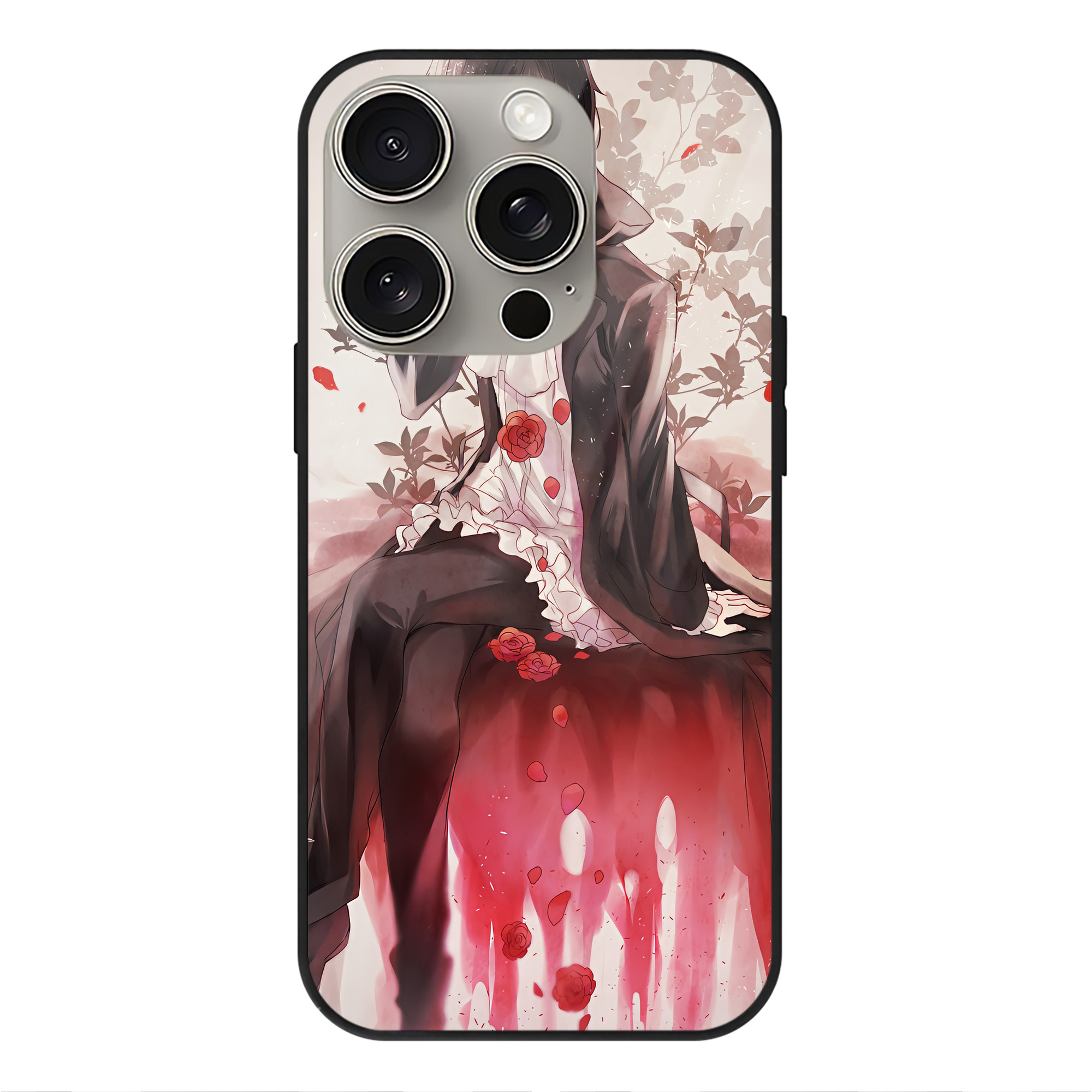 （画像用） 文豪ストレイドッグス Bungo Stray Dogs 【iPhone15Pro対応】スマホケース 耐衝撃＆黄変防止 背面ガラス