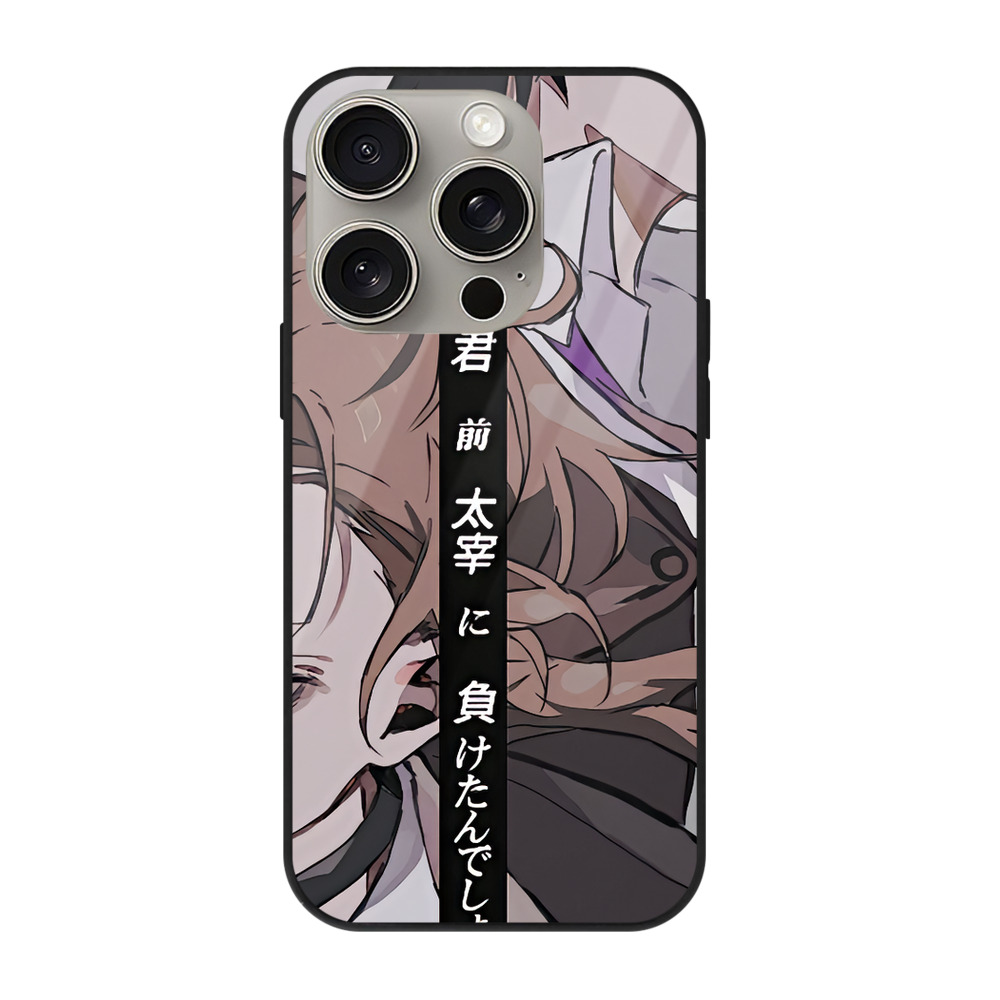 （画像用） 文豪ストレイドッグス Bungo Stray Dogs 【iPhone15Pro対応】スマホケース 耐衝撃＆黄変防止 背面ガラス