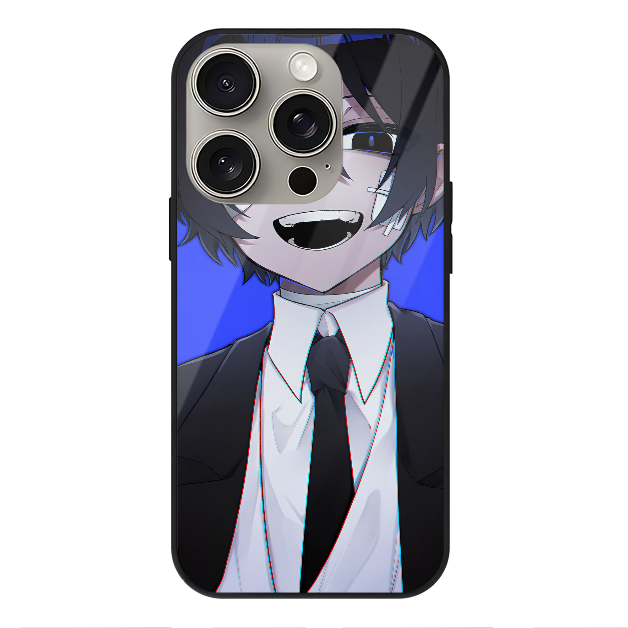（画像用） 文豪ストレイドッグス Bungo Stray Dogs 【iPhone15Pro対応】スマホケース 耐衝撃＆黄変防止 背面ガラス