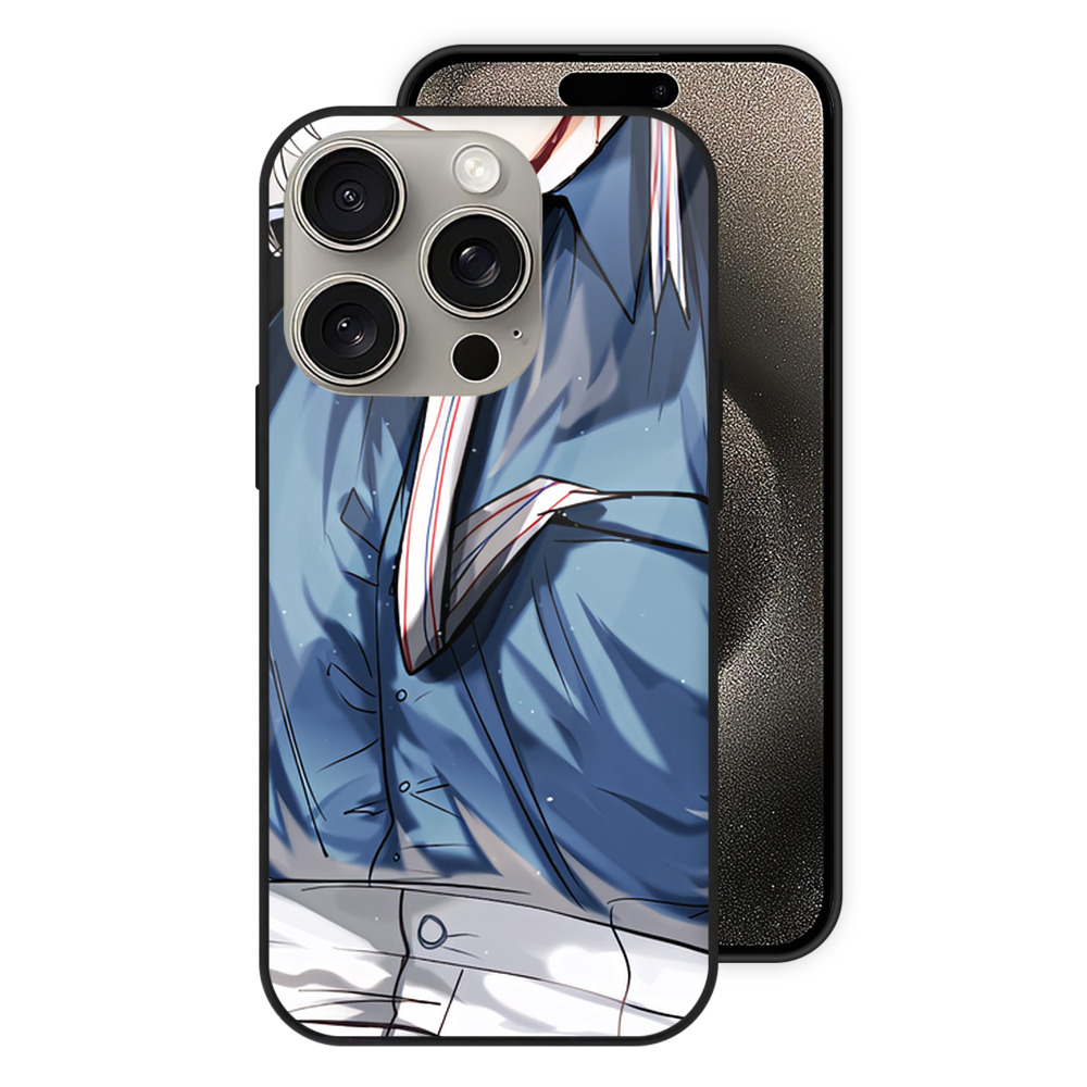 （画像用） 文豪ストレイドッグス Bungo Stray Dogs 【iPhone15Pro対応】スマホケース 耐衝撃＆黄変防止 背面ガラス