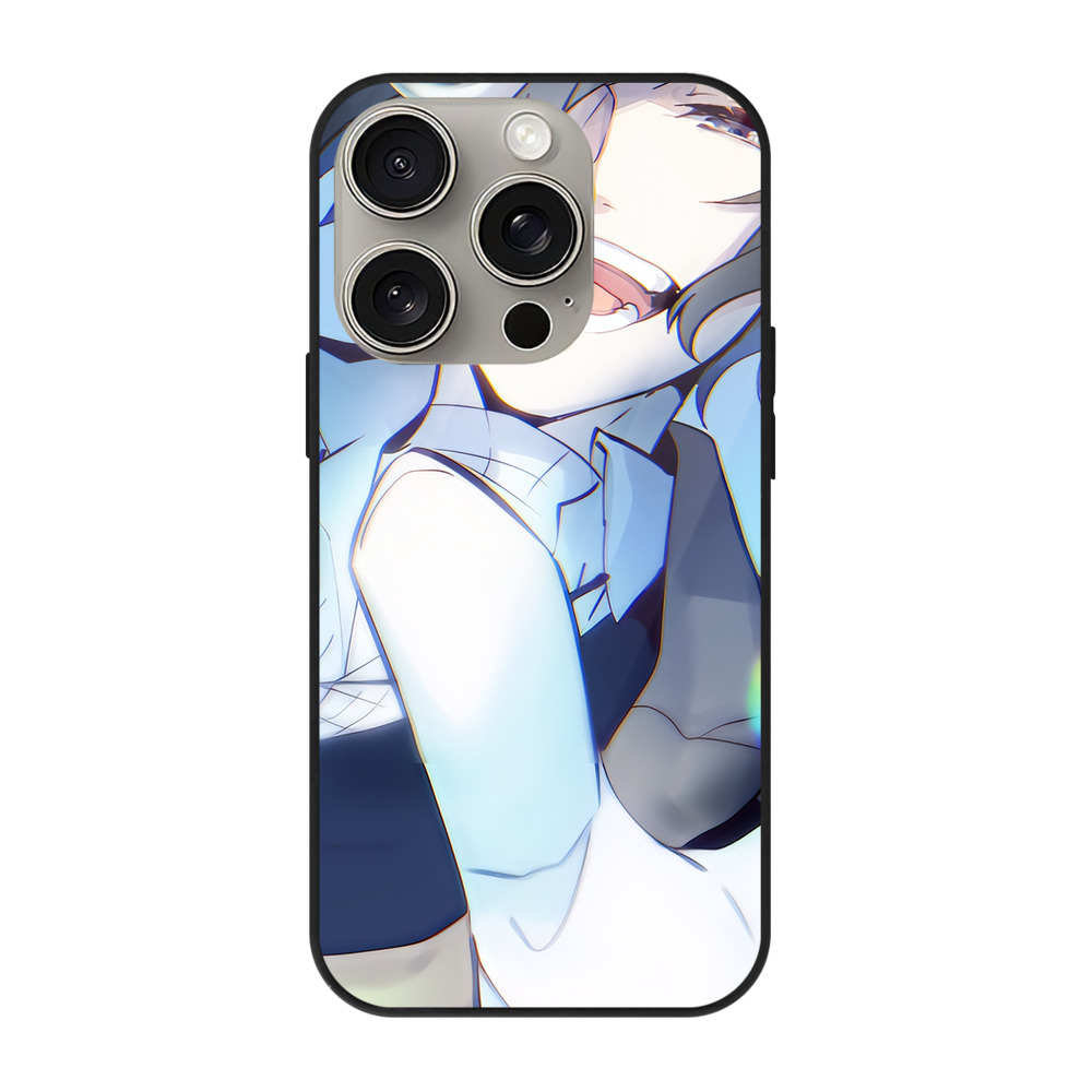 （画像用） 文豪ストレイドッグス Bungo Stray Dogs 【iPhone15Pro対応】スマホケース 耐衝撃＆黄変防止 背面ガラス