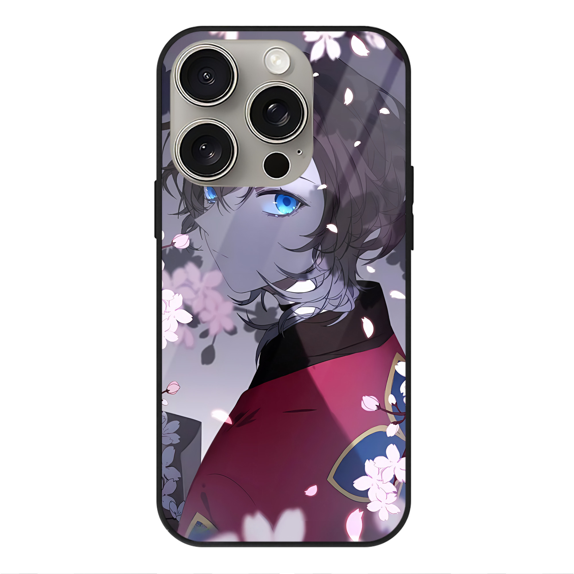 （画像用） 文豪ストレイドッグス Bungo Stray Dogs 【iPhone15Pro対応】スマホケース 耐衝撃＆黄変防止 背面ガラス