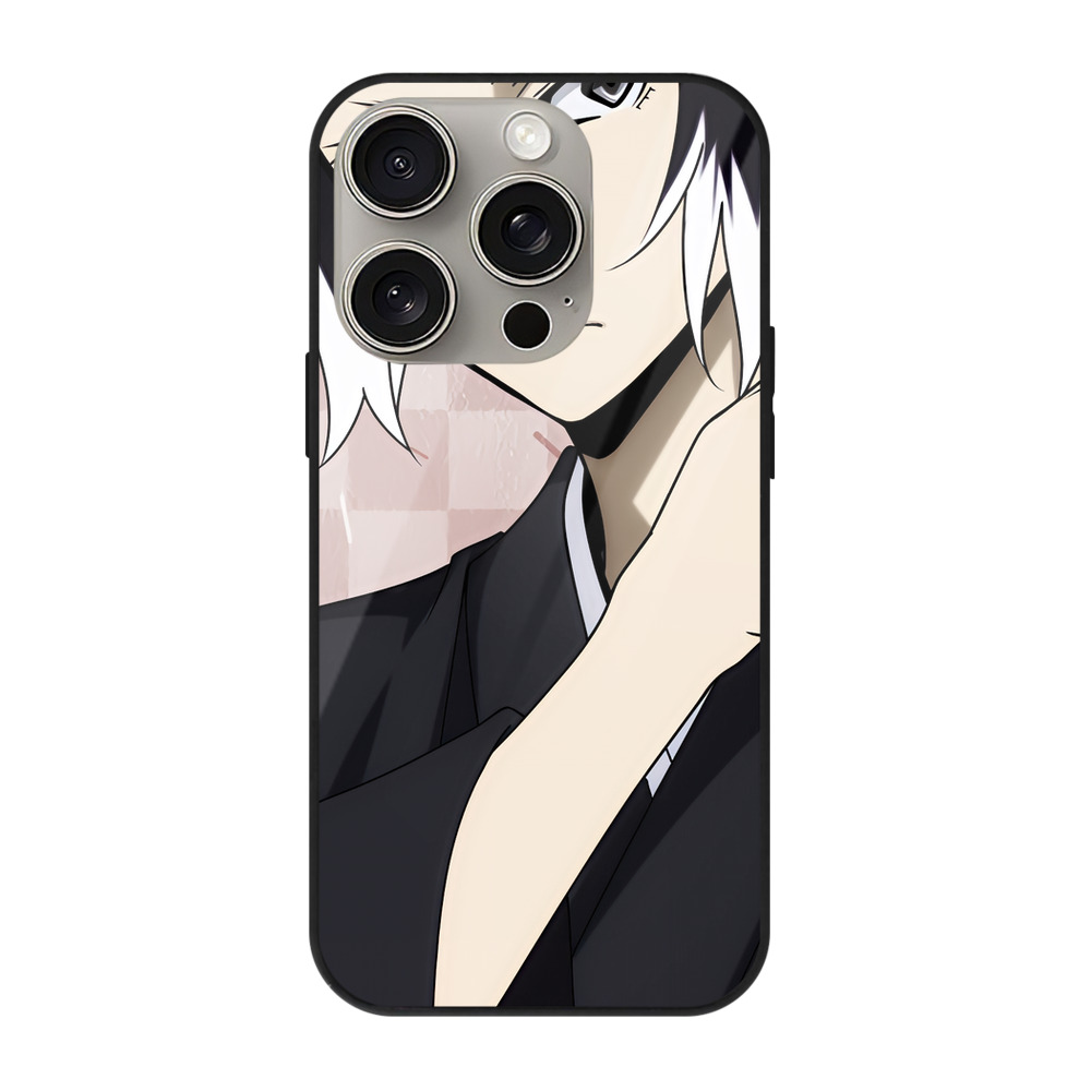 （画像用） 文豪ストレイドッグス Bungo Stray Dogs 【iPhone15Pro対応】スマホケース 耐衝撃＆黄変防止 背面ガラス