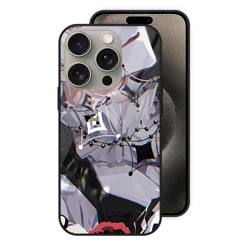 （画像用） 文豪ストレイドッグス Bungo Stray Dogs 【iPhone15Pro対応】スマホケース 耐衝撃＆黄変防止 背面ガラス