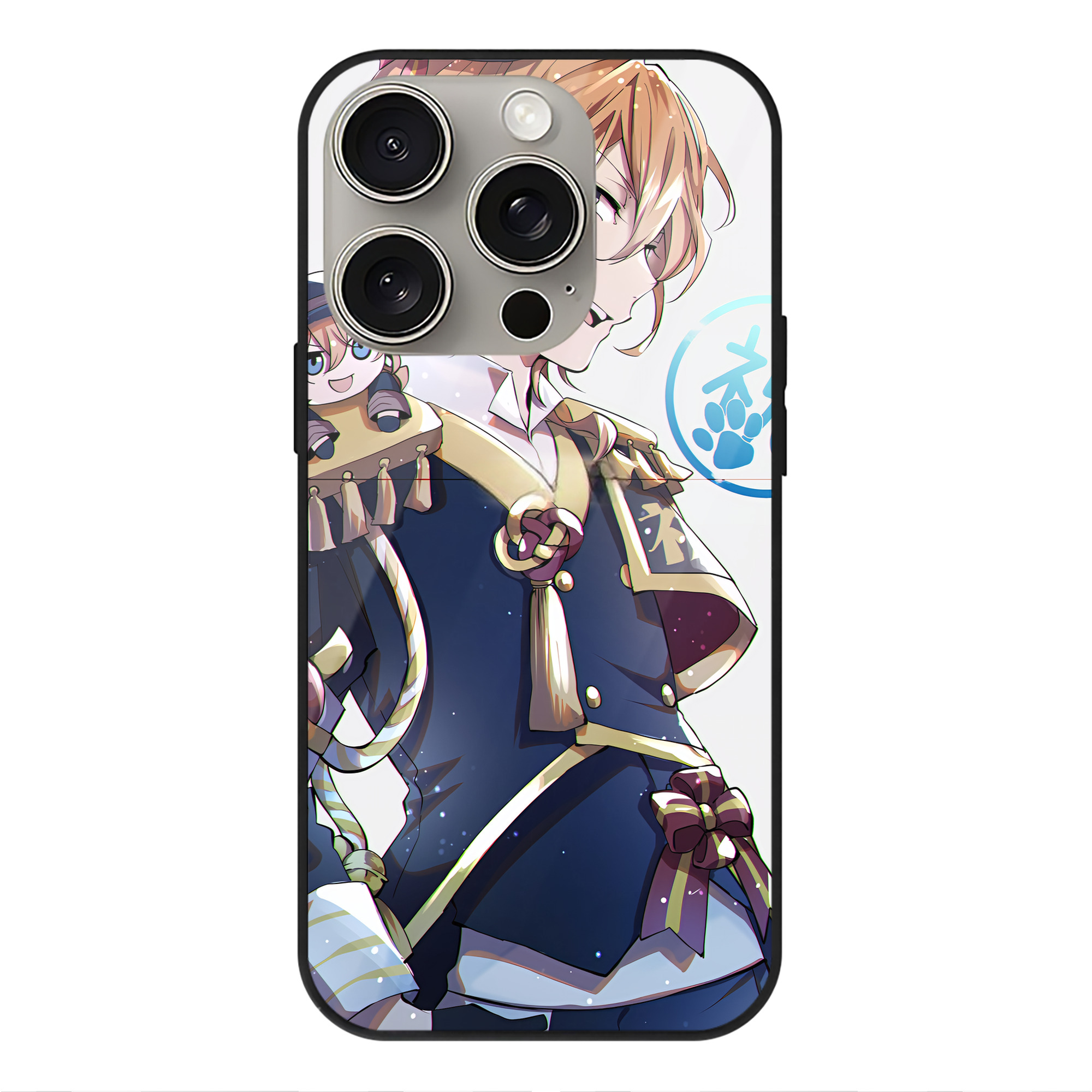 （画像用） 文豪ストレイドッグス Bungo Stray Dogs 【iPhone15Pro対応】スマホケース 耐衝撃＆黄変防止 背面ガラス