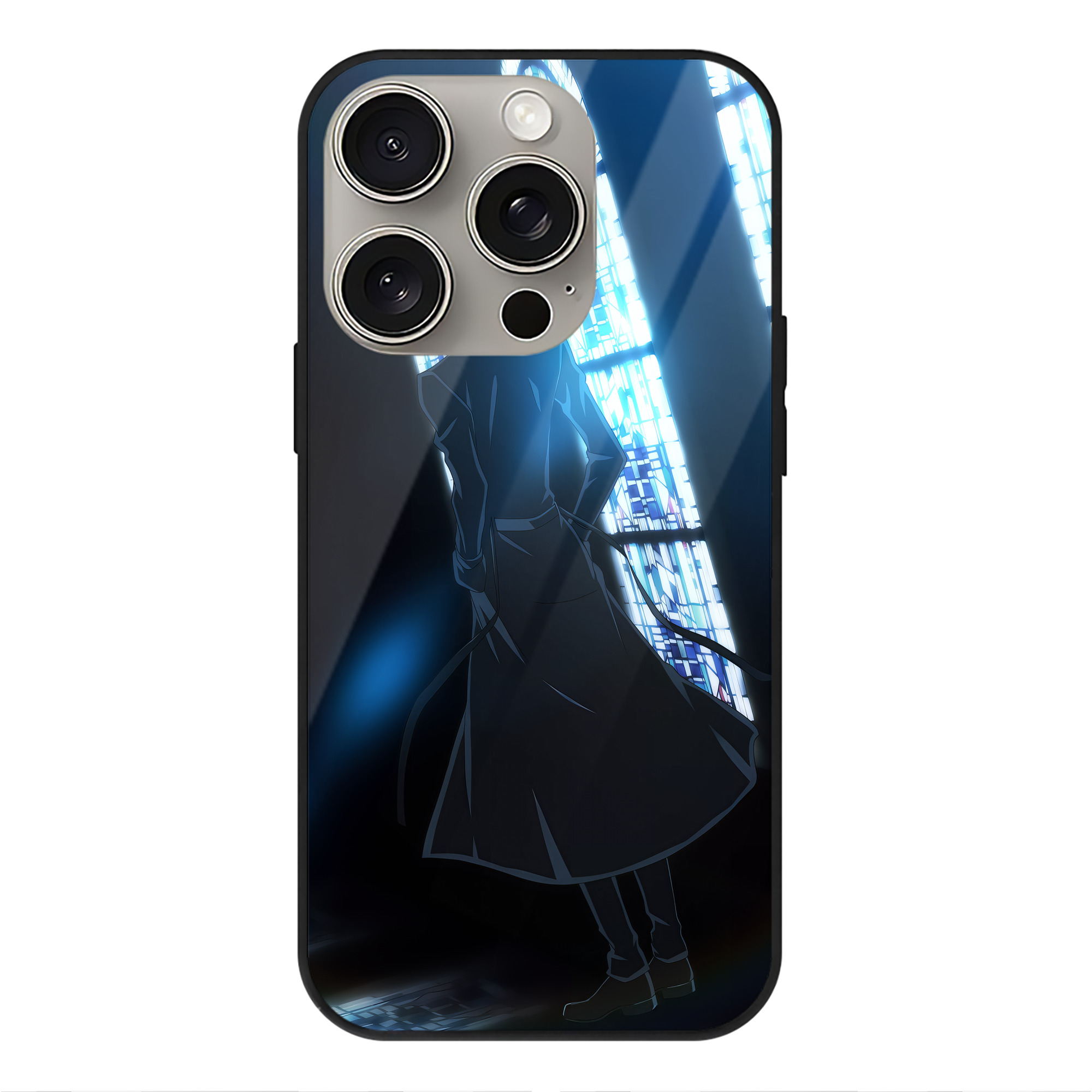（画像用） 文豪ストレイドッグス Bungo Stray Dogs 【iPhone15Pro対応】スマホケース 耐衝撃＆黄変防止 背面ガラス