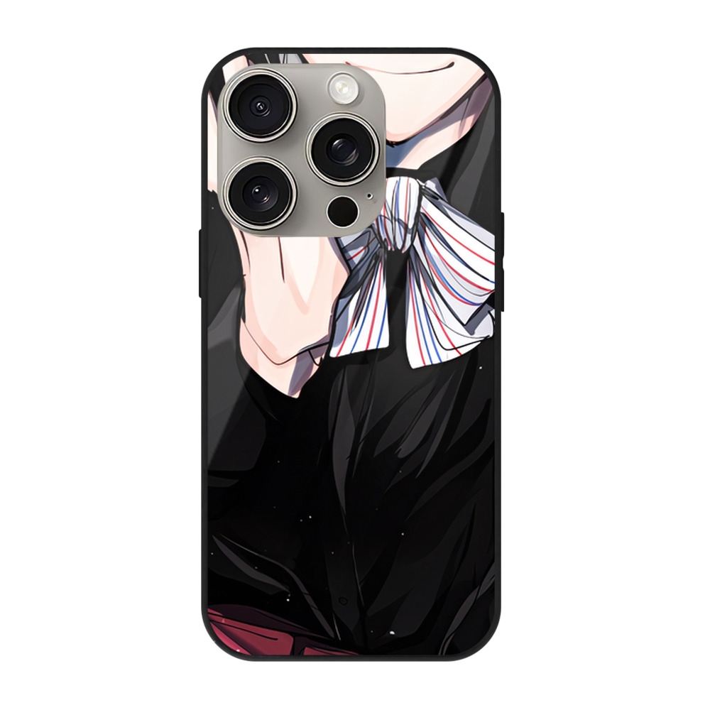 （画像用） 文豪ストレイドッグス Bungo Stray Dogs 【iPhone15Pro対応】スマホケース 耐衝撃＆黄変防止 背面ガラス