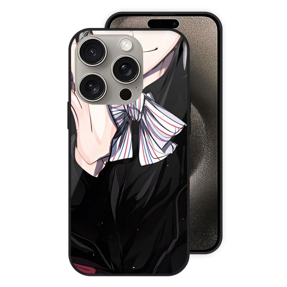 （画像用） 文豪ストレイドッグス Bungo Stray Dogs 【iPhone15Pro対応】スマホケース 耐衝撃＆黄変防止 背面ガラス
