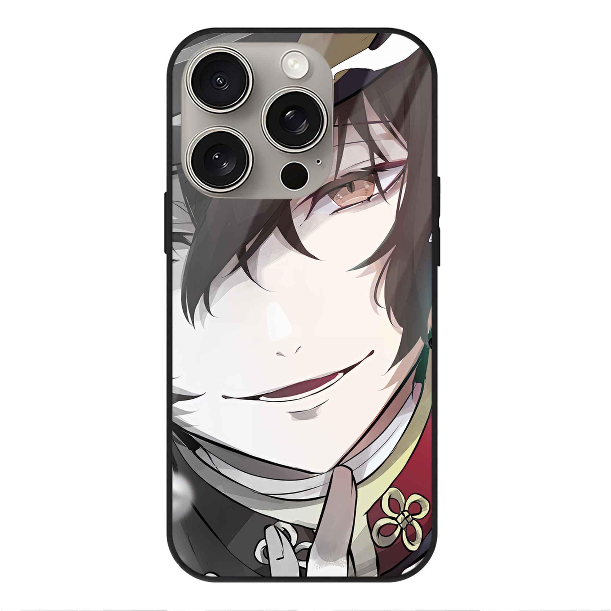 （画像用） 文豪ストレイドッグス Bungo Stray Dogs 【iPhone15Pro対応】スマホケース 耐衝撃＆黄変防止 背面ガラス