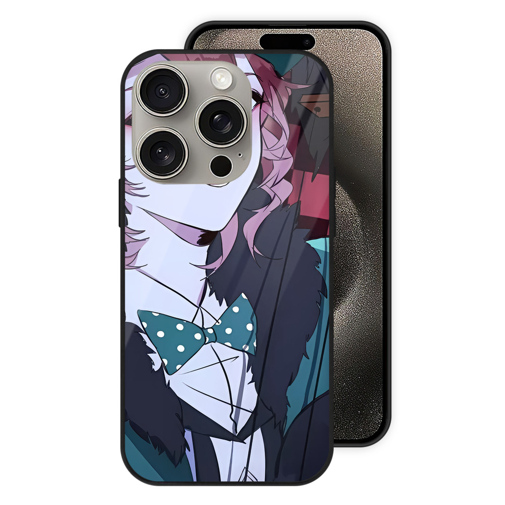 （画像用） 文豪ストレイドッグス Bungo Stray Dogs 【iPhone15Pro対応】スマホケース 耐衝撃＆黄変防止 背面ガラス