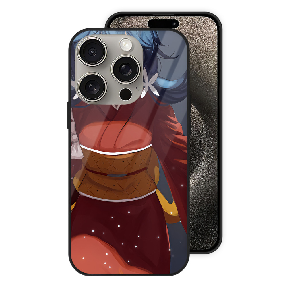 （画像用） 文豪ストレイドッグス Bungo Stray Dogs 【iPhone15Pro対応】スマホケース 耐衝撃＆黄変防止 背面ガラス