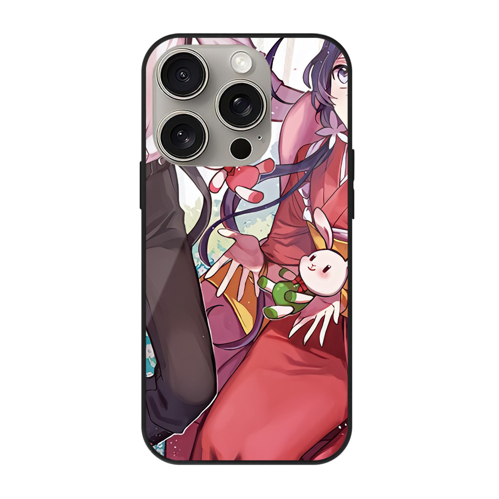 （画像用） 文豪ストレイドッグス Bungo Stray Dogs 【iPhone15Pro対応】スマホケース 耐衝撃＆黄変防止 背面ガラス