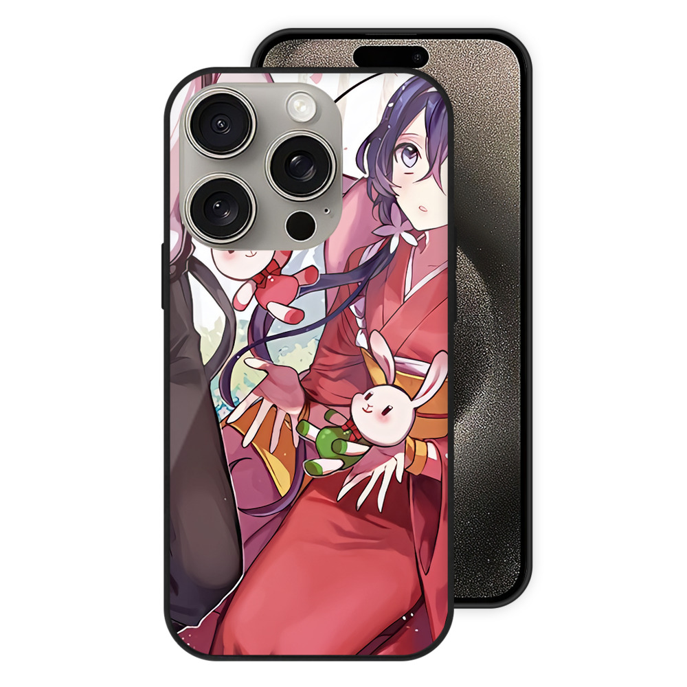 （画像用） 文豪ストレイドッグス Bungo Stray Dogs 【iPhone15Pro対応】スマホケース 耐衝撃＆黄変防止 背面ガラス