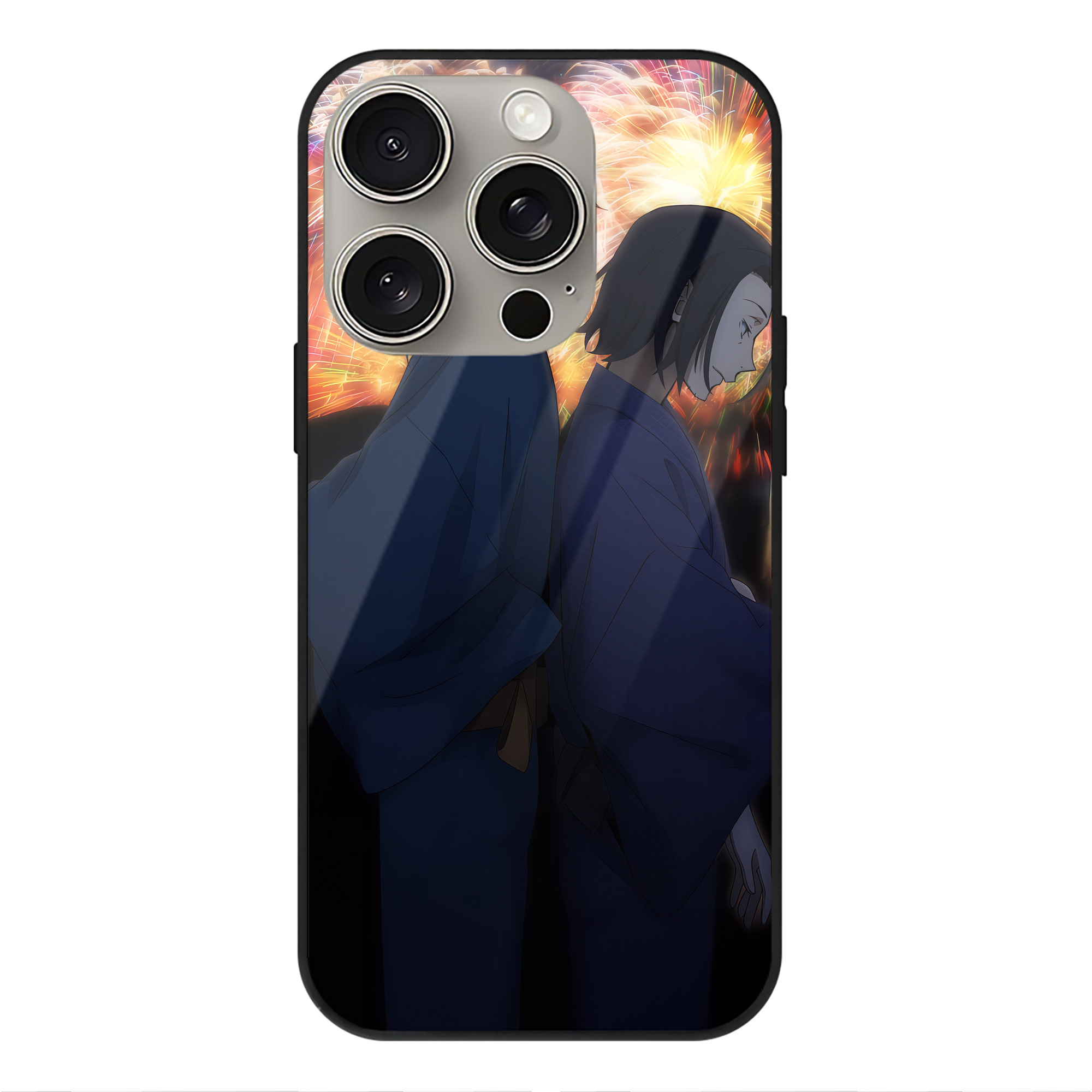（画像用） 文豪ストレイドッグス Bungo Stray Dogs 【iPhone15Pro対応】スマホケース 耐衝撃＆黄変防止 背面ガラス