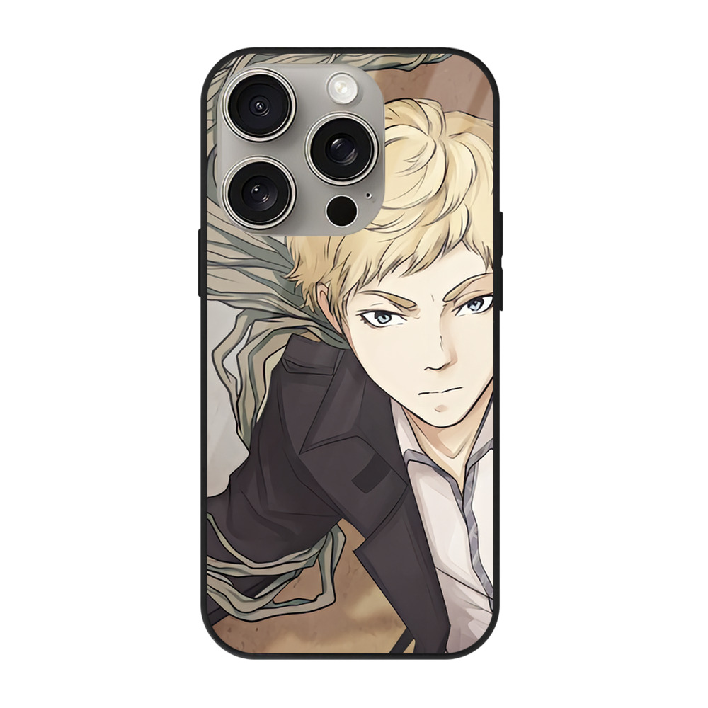 （画像用） 文豪ストレイドッグス Bungo Stray Dogs 【iPhone15Pro対応】スマホケース 耐衝撃＆黄変防止 背面ガラス