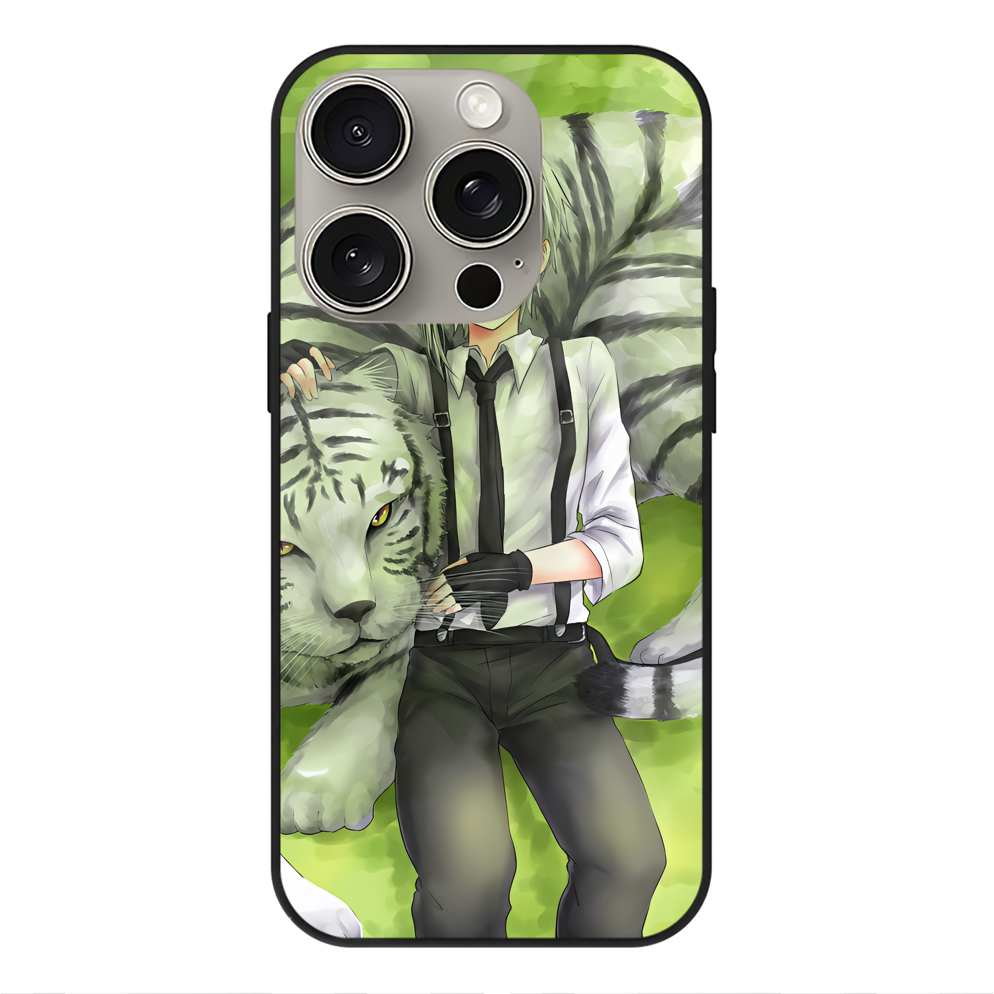 （画像用） 文豪ストレイドッグス Bungo Stray Dogs 【iPhone15Pro対応】スマホケース 耐衝撃＆黄変防止 背面ガラス