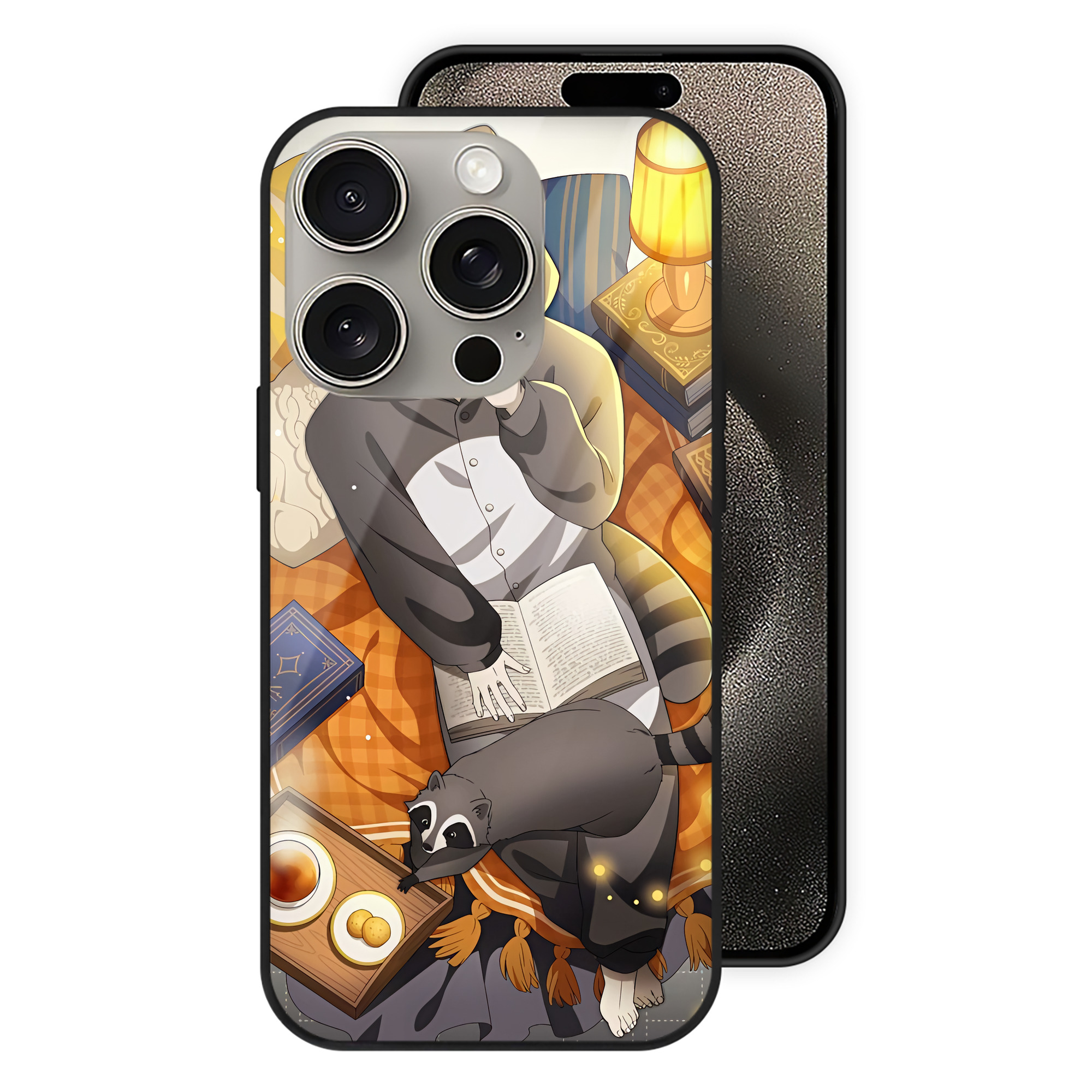 （画像用） 文豪ストレイドッグス Bungo Stray Dogs 【iPhone15Pro対応】スマホケース 耐衝撃＆黄変防止 背面ガラス