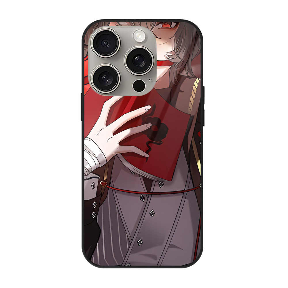 （画像用） 文豪ストレイドッグス Bungo Stray Dogs 【iPhone15Pro対応】スマホケース 耐衝撃＆黄変防止 背面ガラス