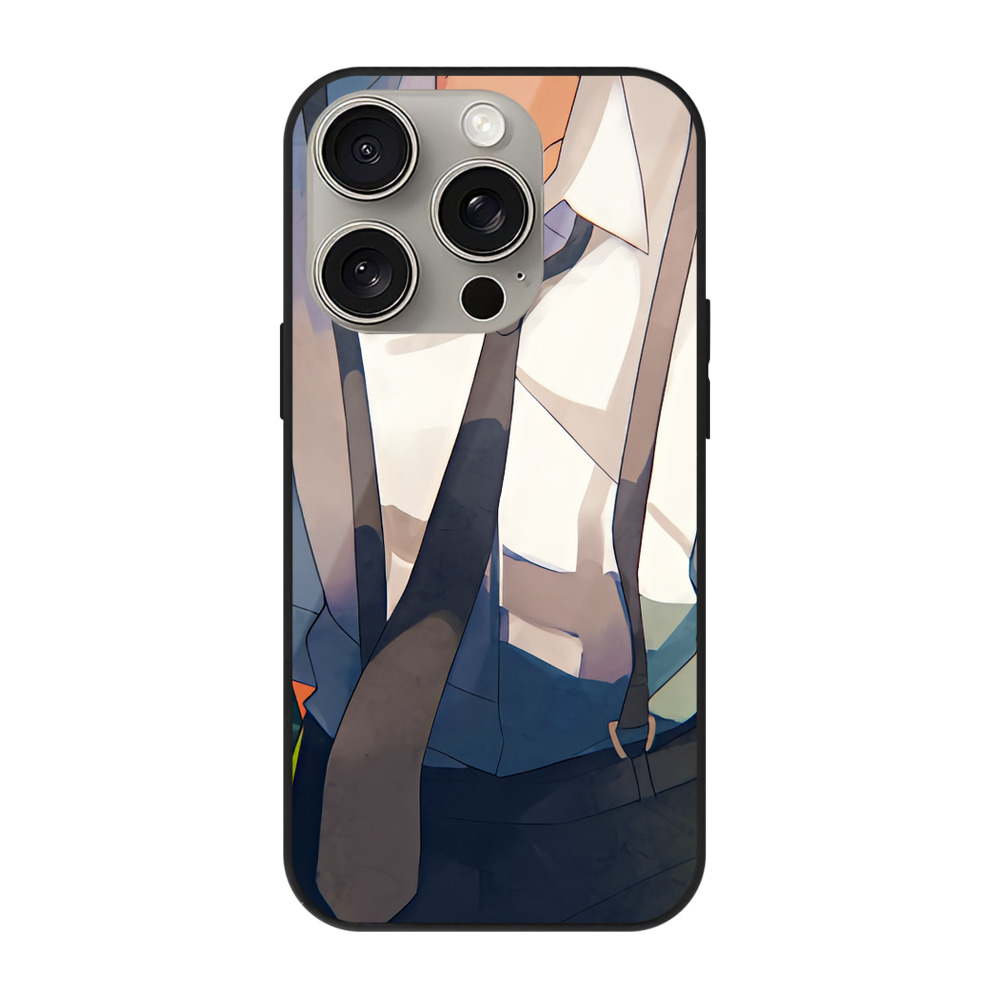 （画像用） 文豪ストレイドッグス Bungo Stray Dogs 【iPhone15Pro対応】スマホケース 耐衝撃＆黄変防止 背面ガラス