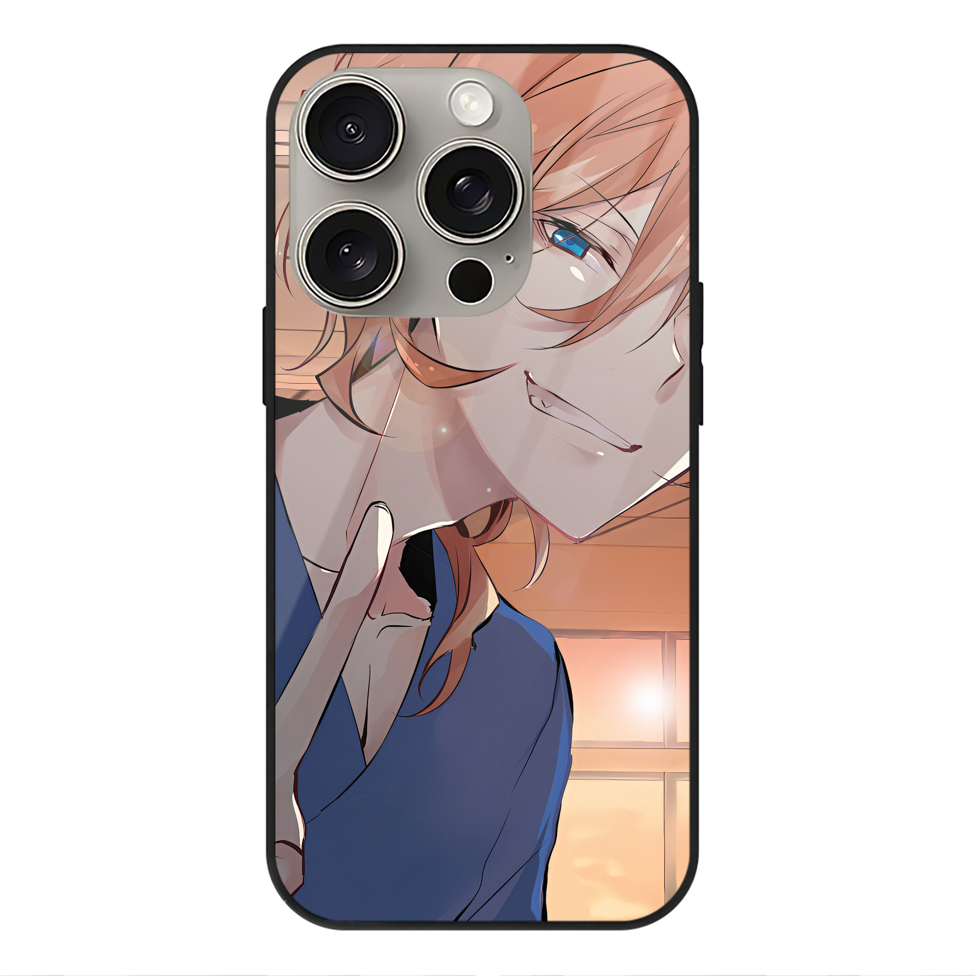 （画像用） 文豪ストレイドッグス Bungo Stray Dogs 【iPhone15Pro対応】スマホケース 耐衝撃＆黄変防止 背面ガラス
