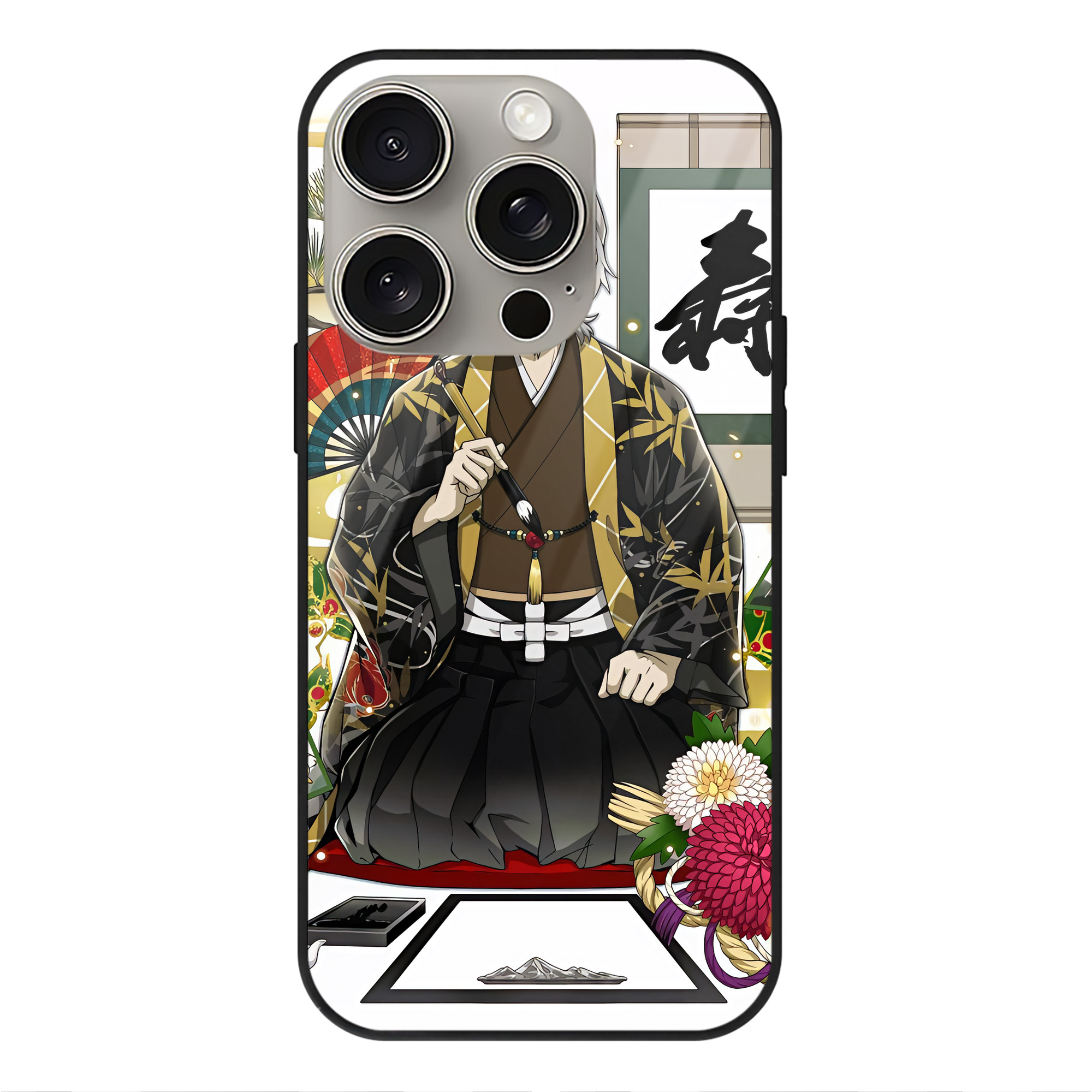 （画像用） 文豪ストレイドッグス Bungo Stray Dogs 【iPhone15Pro対応】スマホケース 耐衝撃＆黄変防止 背面ガラス