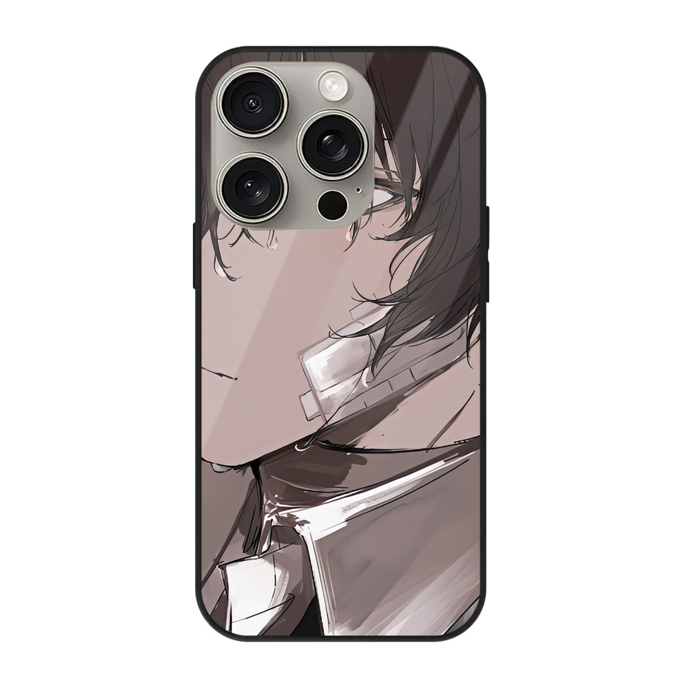 （画像用） 文豪ストレイドッグス Bungo Stray Dogs 【iPhone15Pro対応】スマホケース 耐衝撃＆黄変防止 背面ガラス