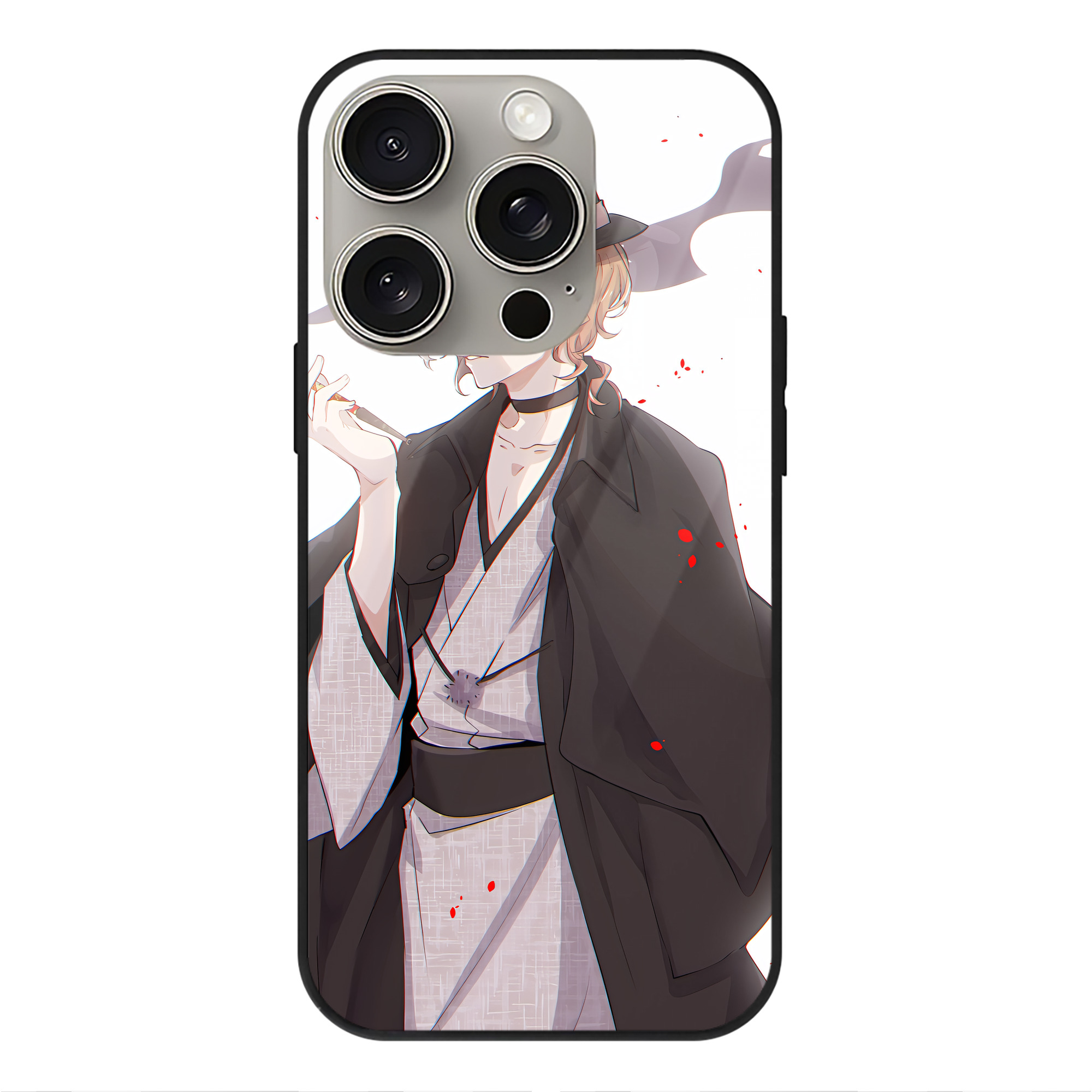 （画像用） 文豪ストレイドッグス Bungo Stray Dogs 【iPhone15Pro対応】スマホケース 耐衝撃＆黄変防止 背面ガラス