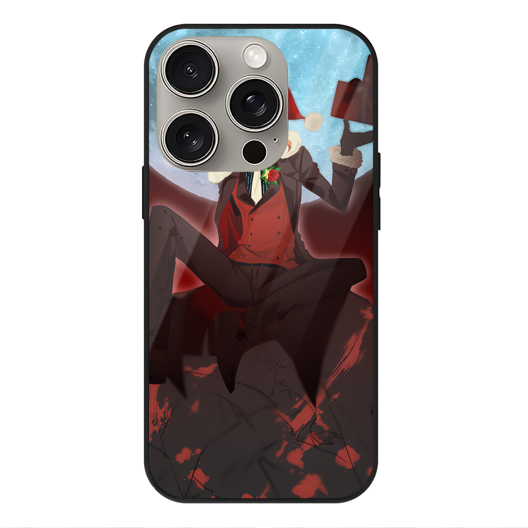 （画像用） 文豪ストレイドッグス Bungo Stray Dogs 【iPhone15Pro対応】スマホケース 耐衝撃＆黄変防止 背面ガラス