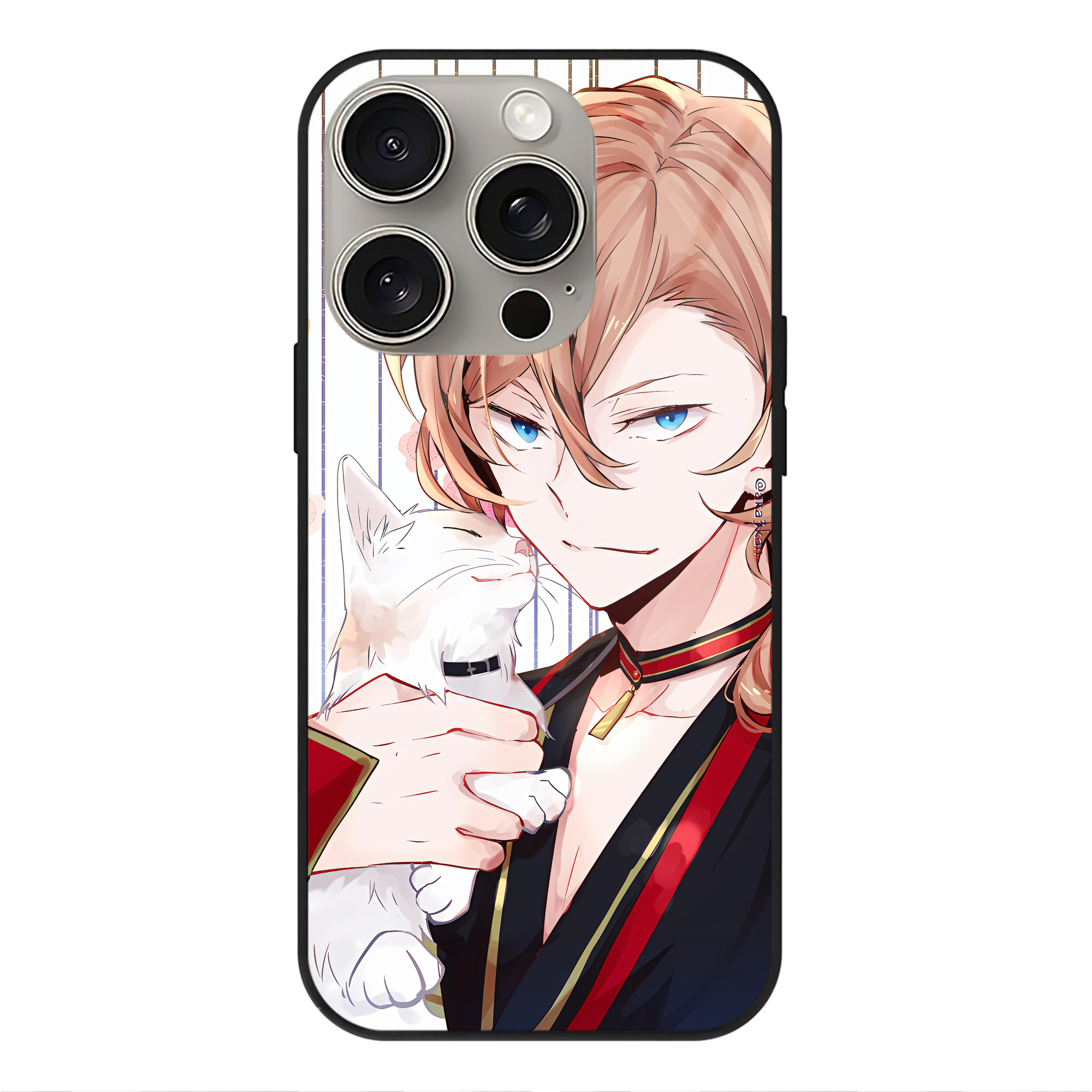 （画像用） 文豪ストレイドッグス Bungo Stray Dogs 【iPhone15Pro対応】スマホケース 耐衝撃＆黄変防止 背面ガラス