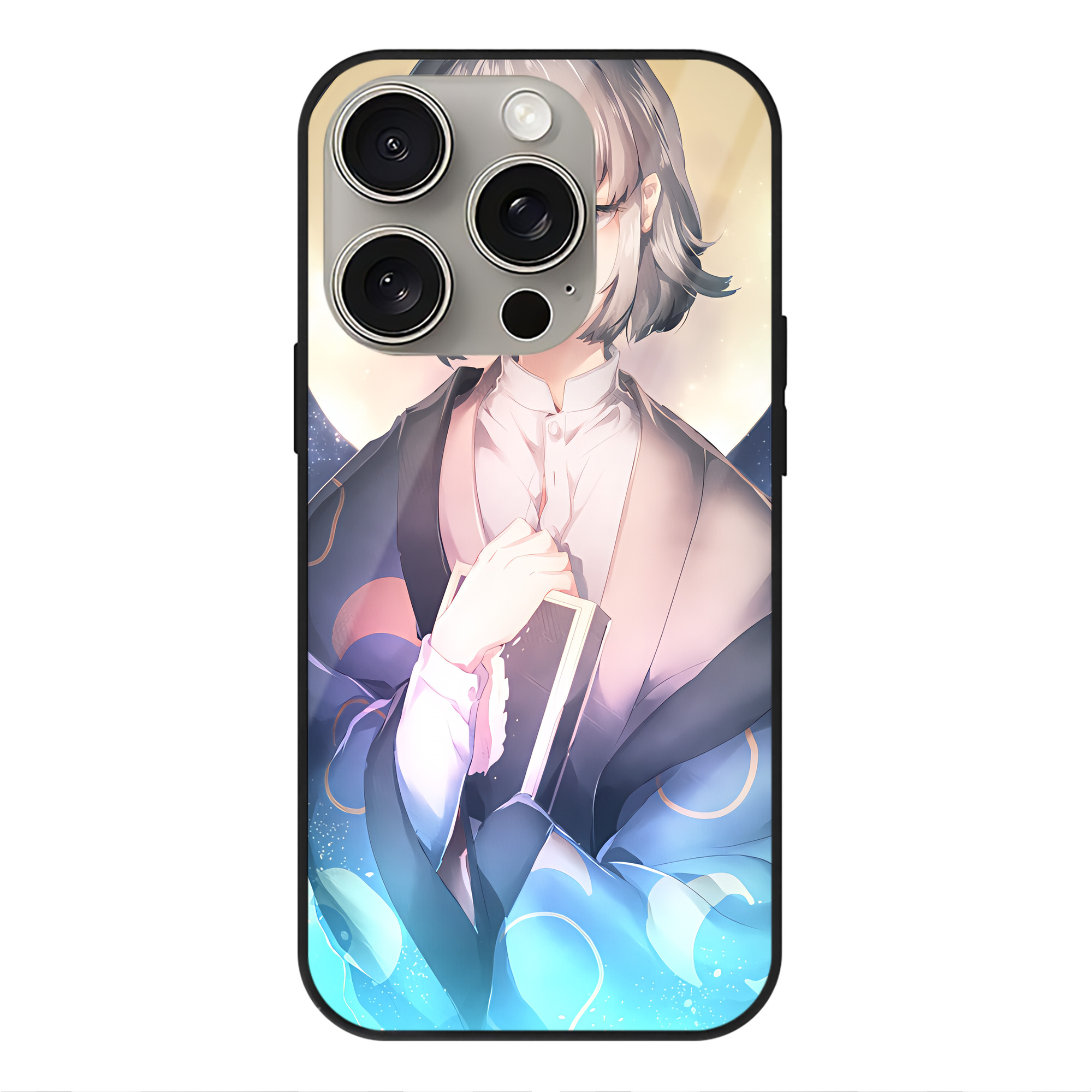 （画像用） 文豪ストレイドッグス Bungo Stray Dogs 【iPhone15Pro対応】スマホケース 耐衝撃＆黄変防止 背面ガラス