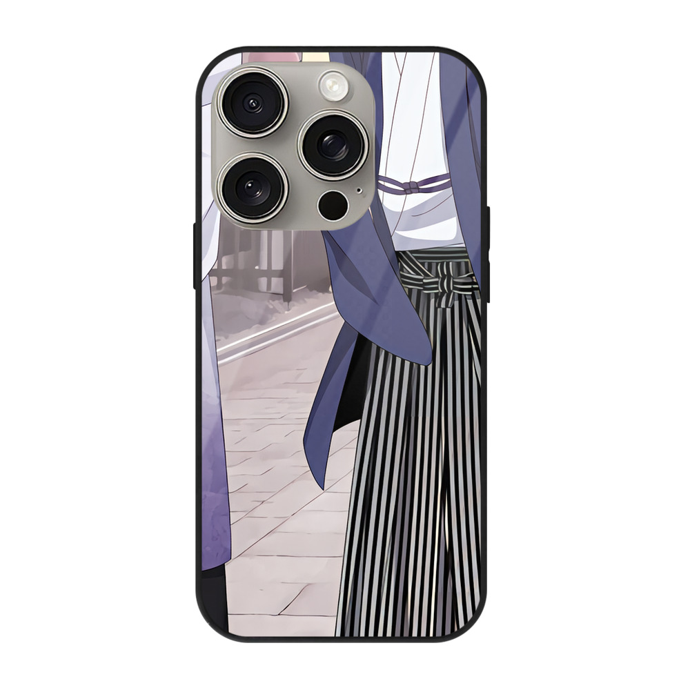 （画像用） 文豪ストレイドッグス Bungo Stray Dogs 【iPhone15Pro対応】スマホケース 耐衝撃＆黄変防止 背面ガラス