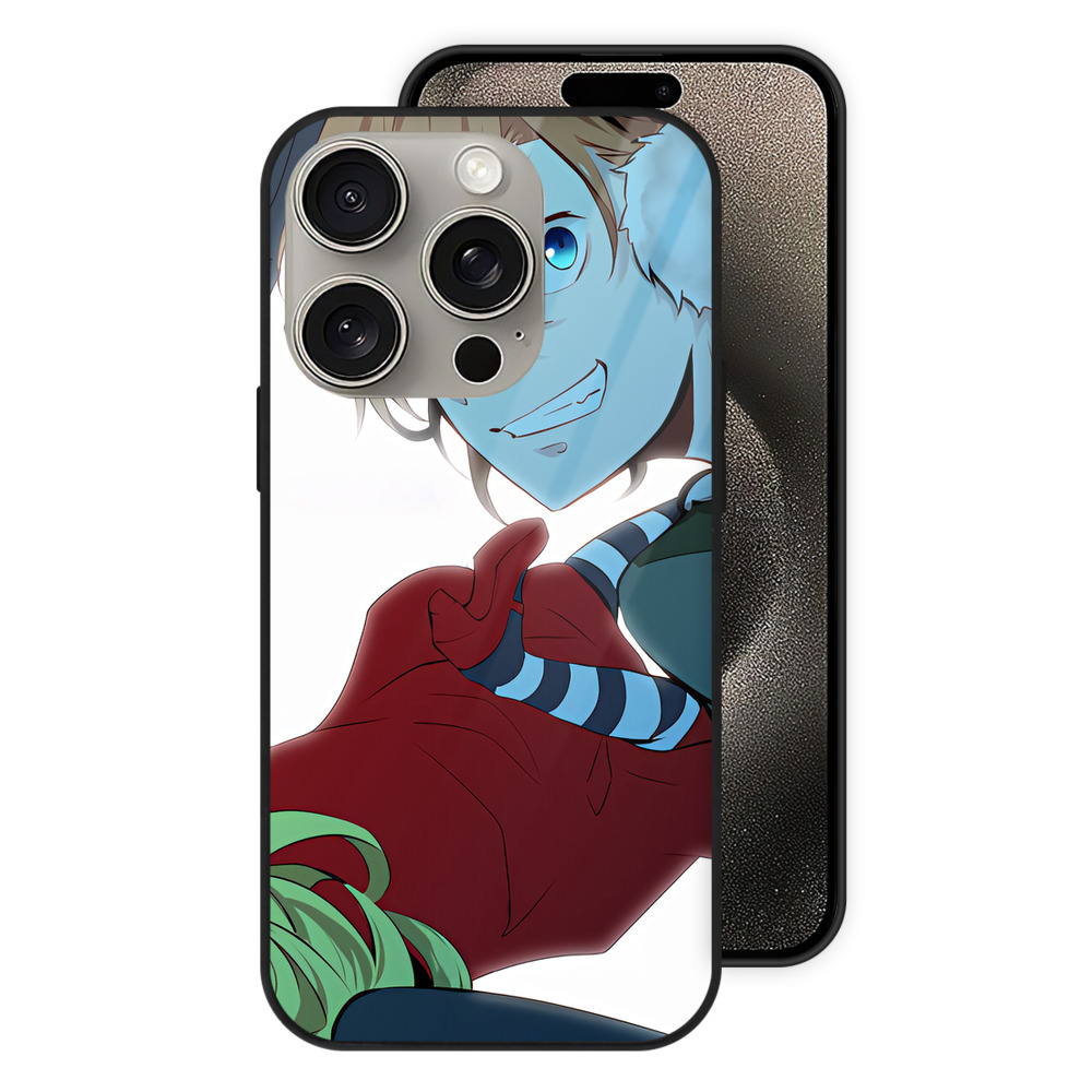 （画像用） 文豪ストレイドッグス Bungo Stray Dogs 【iPhone15Pro対応】スマホケース 耐衝撃＆黄変防止 背面ガラス