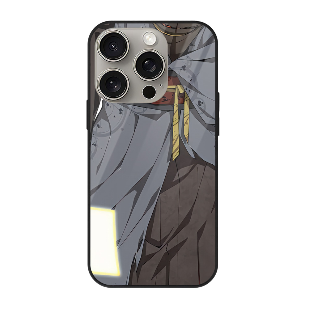 （画像用） 文豪ストレイドッグス Bungo Stray Dogs 【iPhone15Pro対応】スマホケース 耐衝撃＆黄変防止 背面ガラス