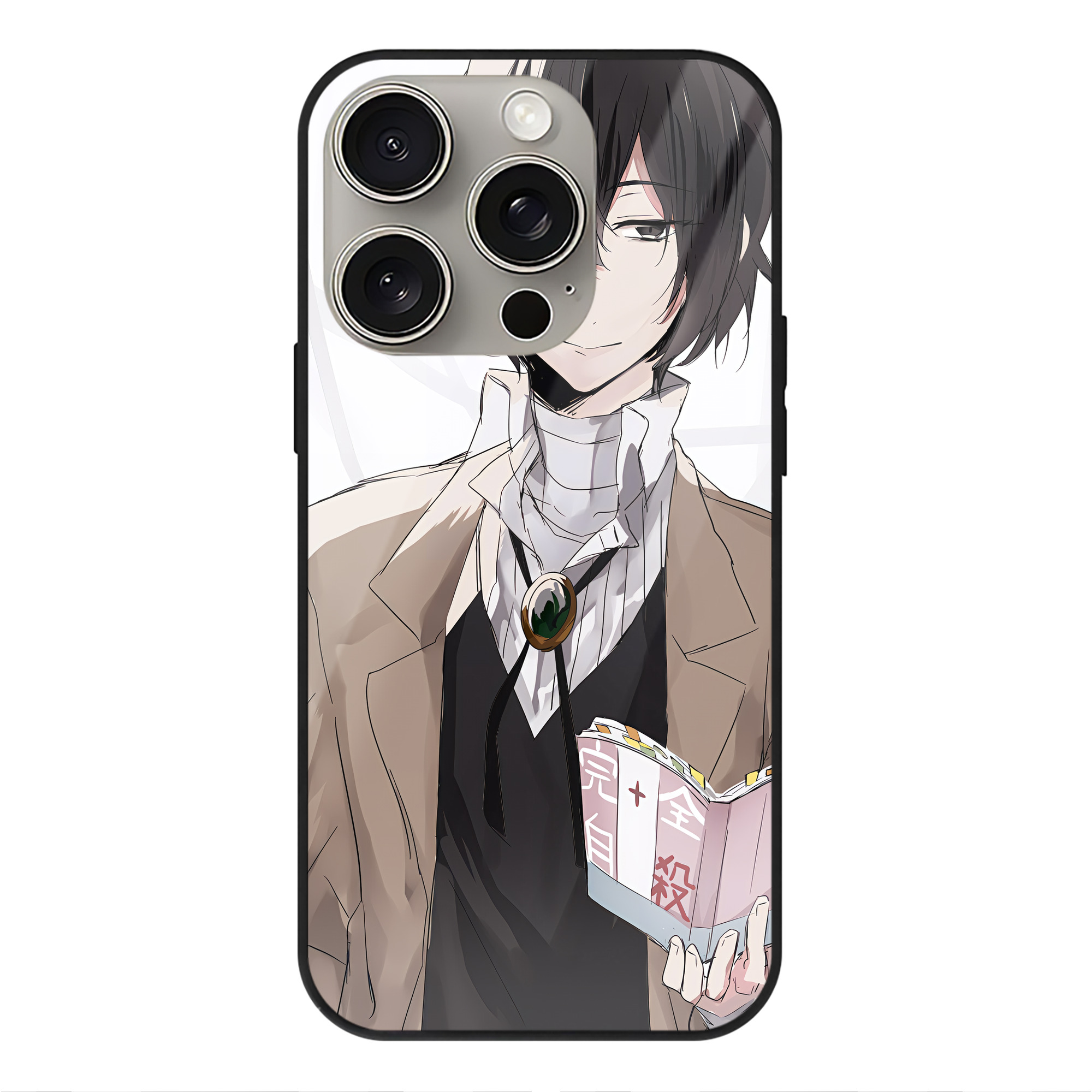 （画像用） 文豪ストレイドッグス Bungo Stray Dogs 【iPhone15Pro対応】スマホケース 耐衝撃＆黄変防止 背面ガラス