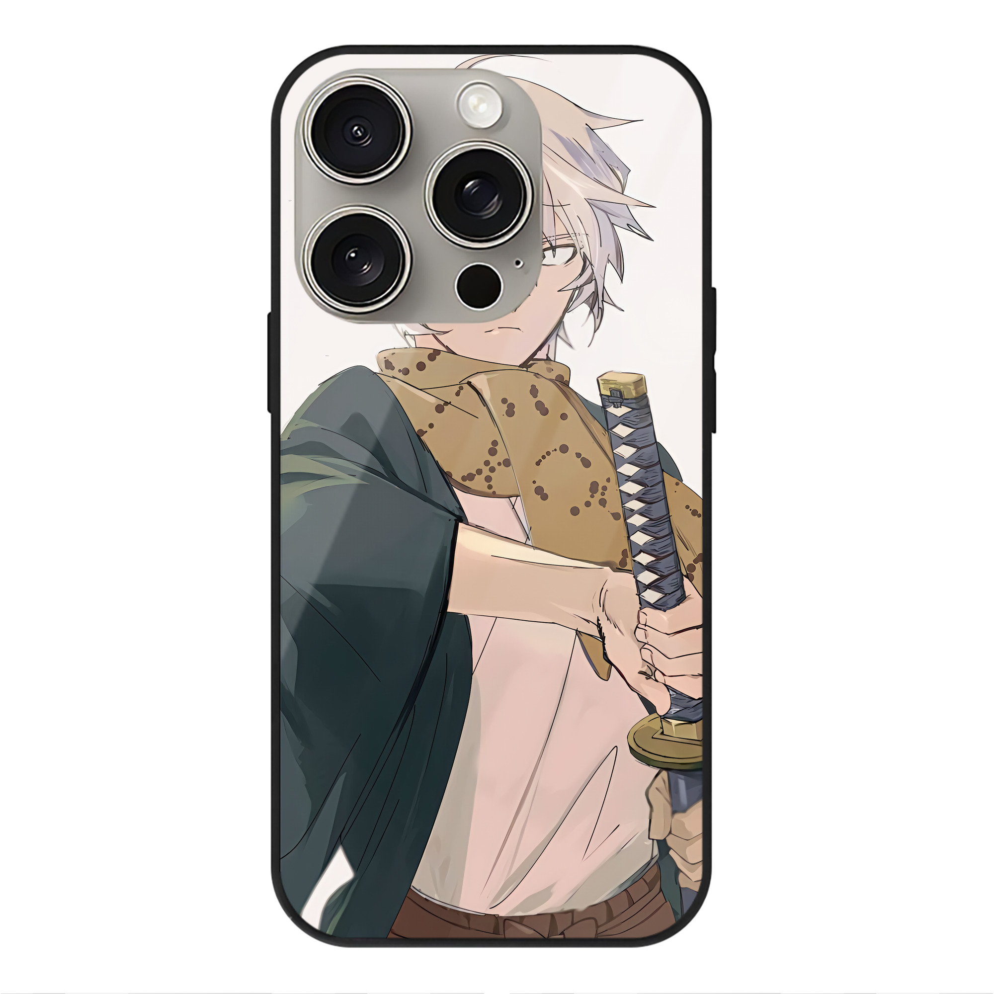 （画像用） 文豪ストレイドッグス Bungo Stray Dogs 【iPhone15Pro対応】スマホケース 耐衝撃＆黄変防止 背面ガラス