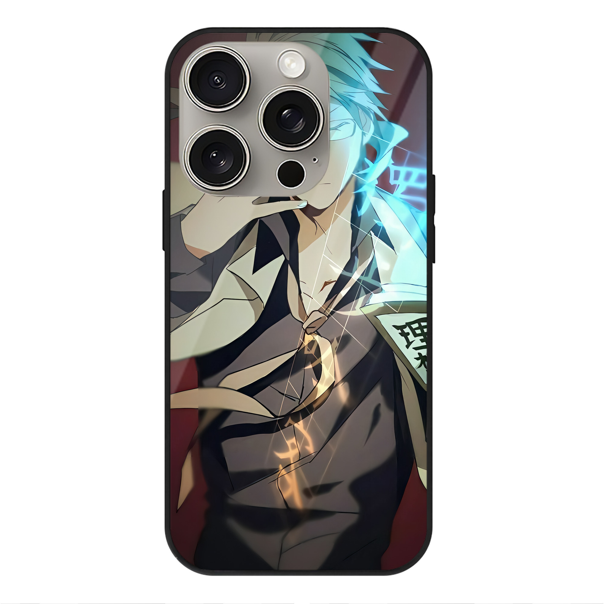 （画像用） 文豪ストレイドッグス Bungo Stray Dogs 【iPhone15Pro対応】スマホケース 耐衝撃＆黄変防止 背面ガラス