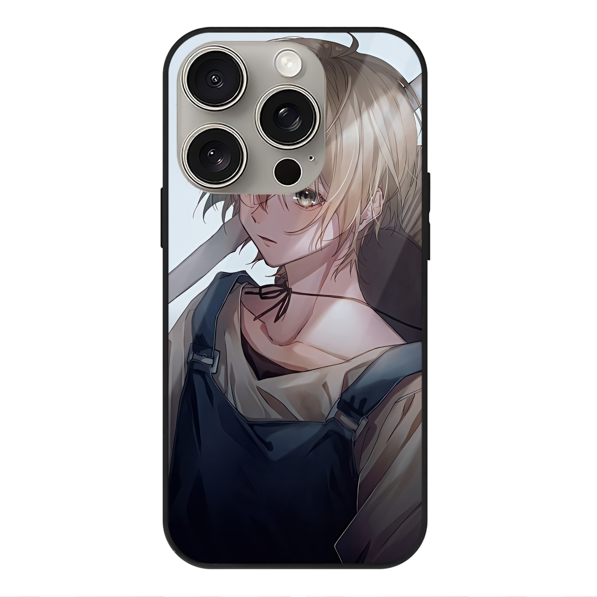 （画像用） 文豪ストレイドッグス Bungo Stray Dogs 【iPhone15Pro対応】スマホケース 耐衝撃＆黄変防止 背面ガラス