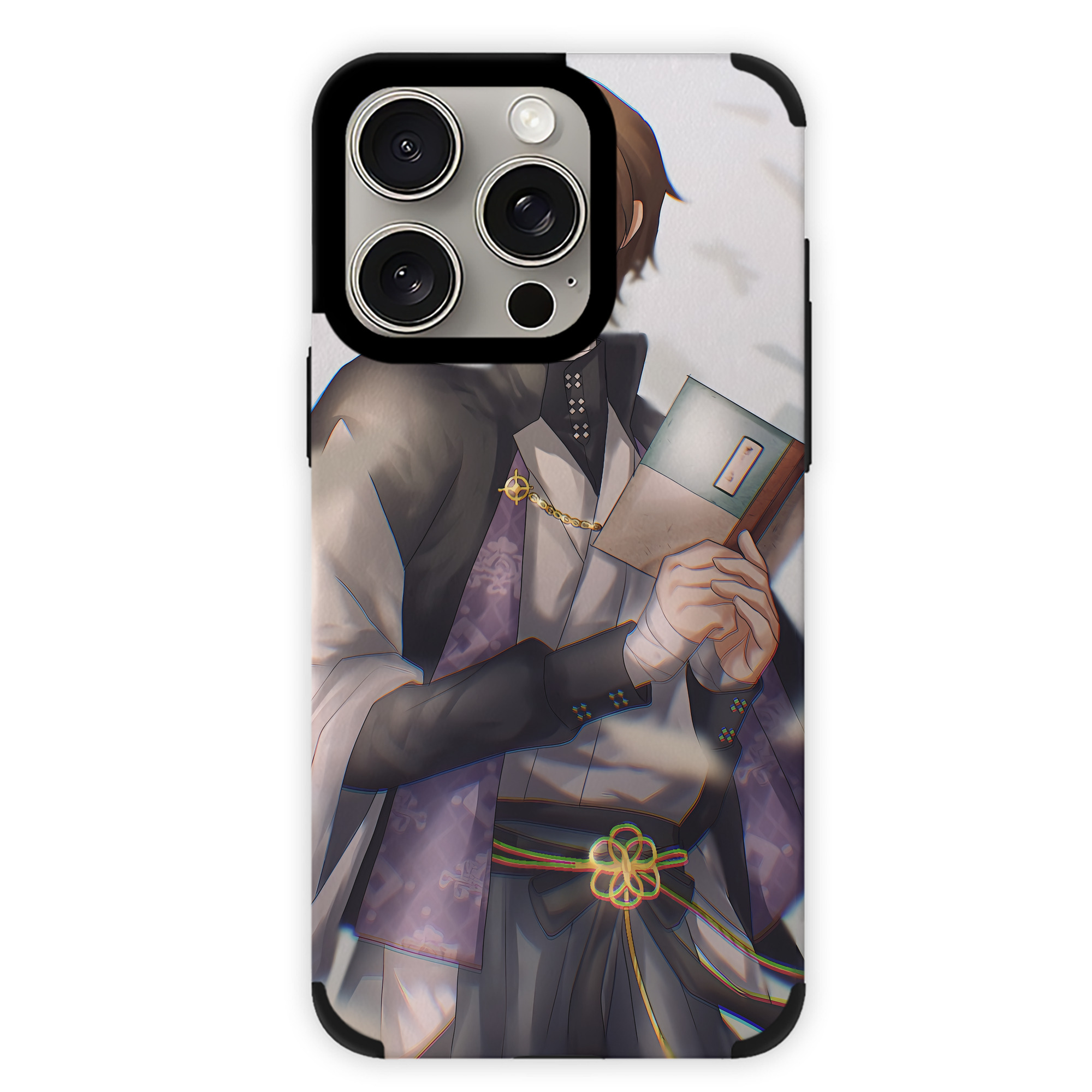 （画像用） 文豪ストレイドッグス Bungo Stray Dogs 【iPhone15ProMax対応】 PUレザー スマホケース 耐衝撃＆黄変防止