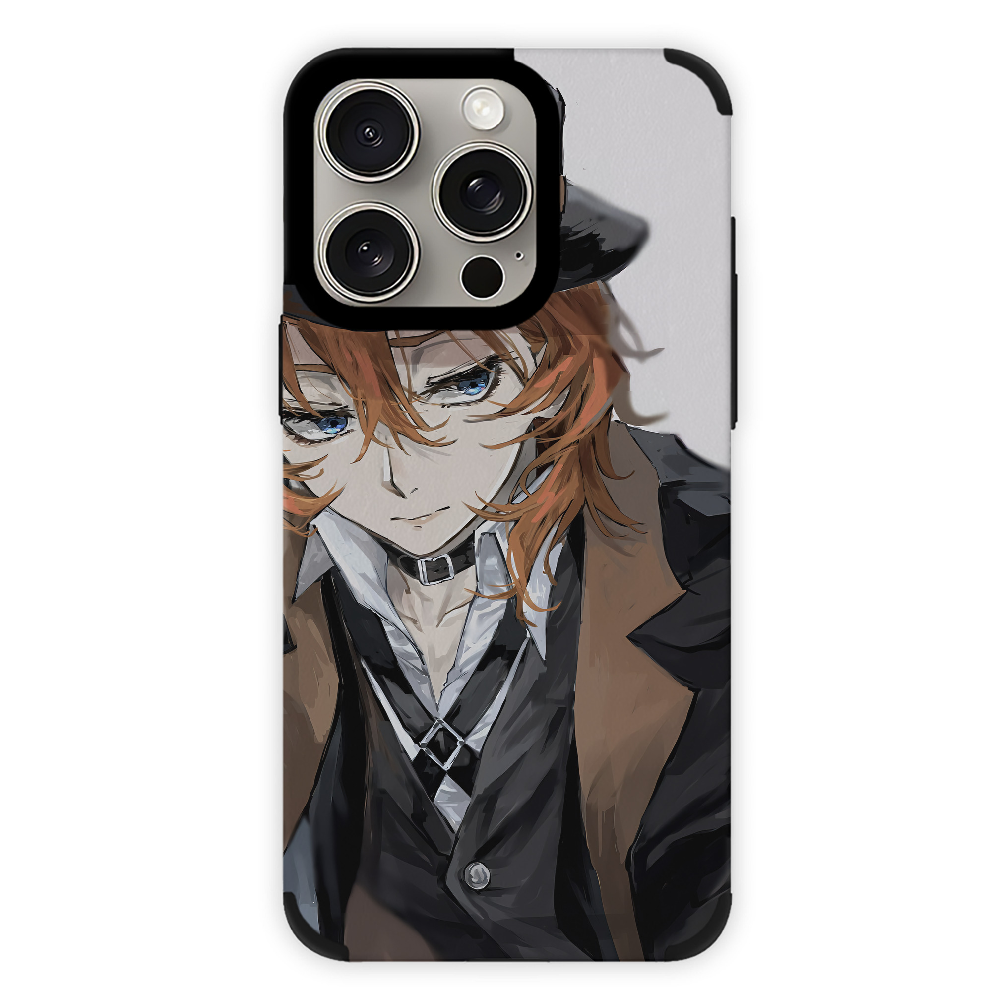 （画像用） 文豪ストレイドッグス Bungo Stray Dogs 【iPhone15ProMax対応】 PUレザー スマホケース 耐衝撃＆黄変防止