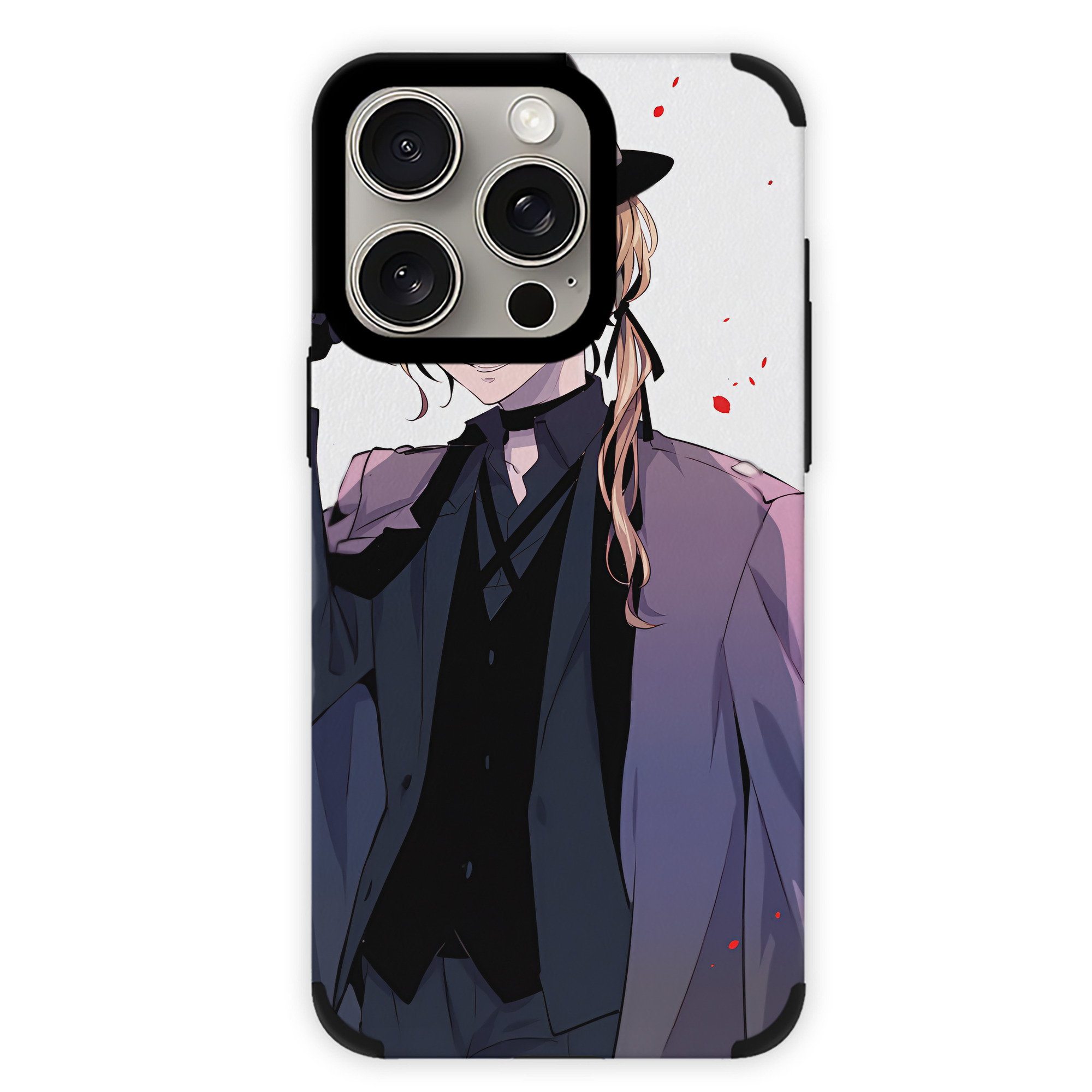 （画像用） 文豪ストレイドッグス Bungo Stray Dogs 【iPhone15ProMax対応】 PUレザー スマホケース 耐衝撃＆黄変防止