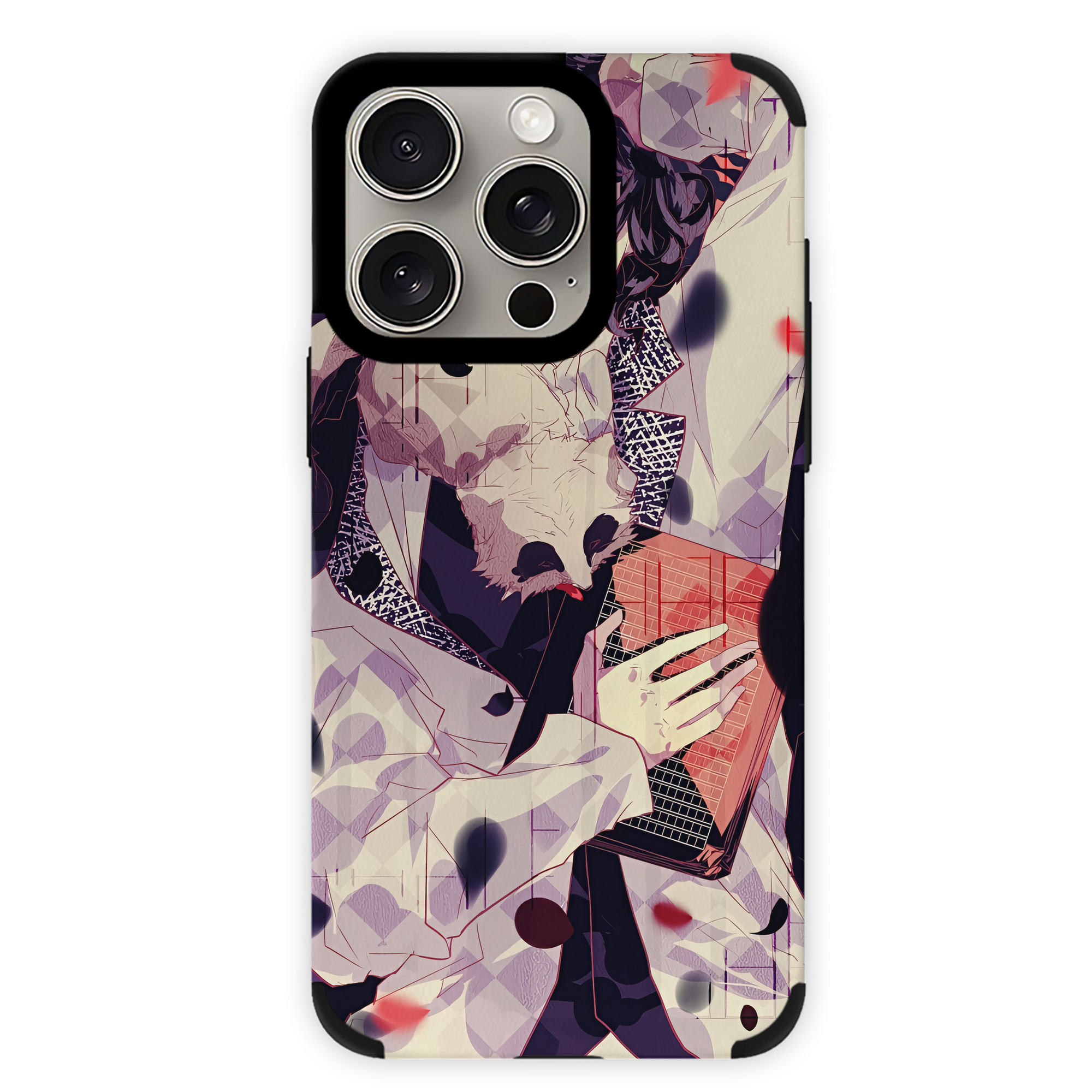 （画像用） 文豪ストレイドッグス Bungo Stray Dogs 【iPhone15ProMax対応】 PUレザー スマホケース 耐衝撃＆黄変防止