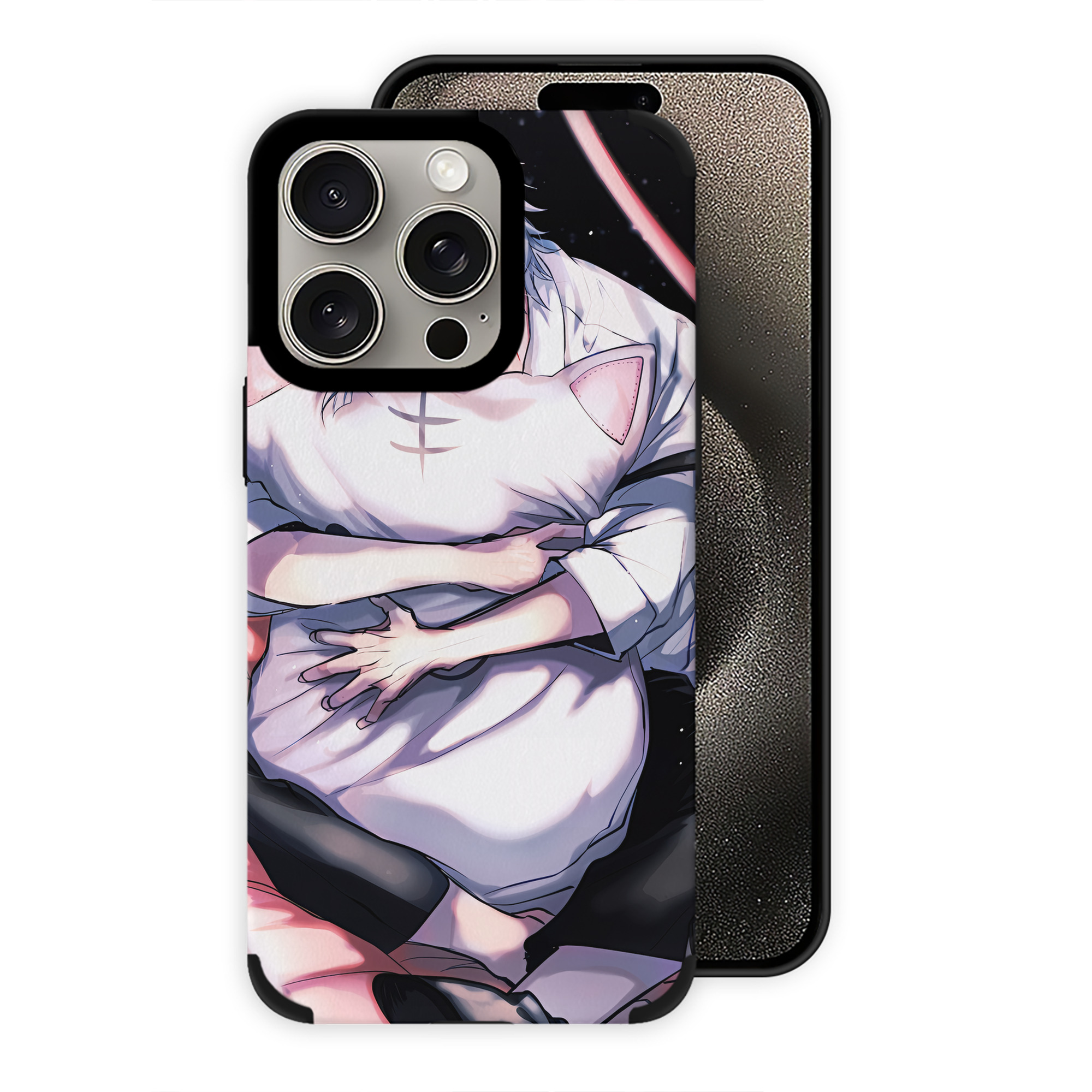 （画像用） 文豪ストレイドッグス Bungo Stray Dogs 【iPhone15ProMax対応】 PUレザー スマホケース 耐衝撃＆黄変防止