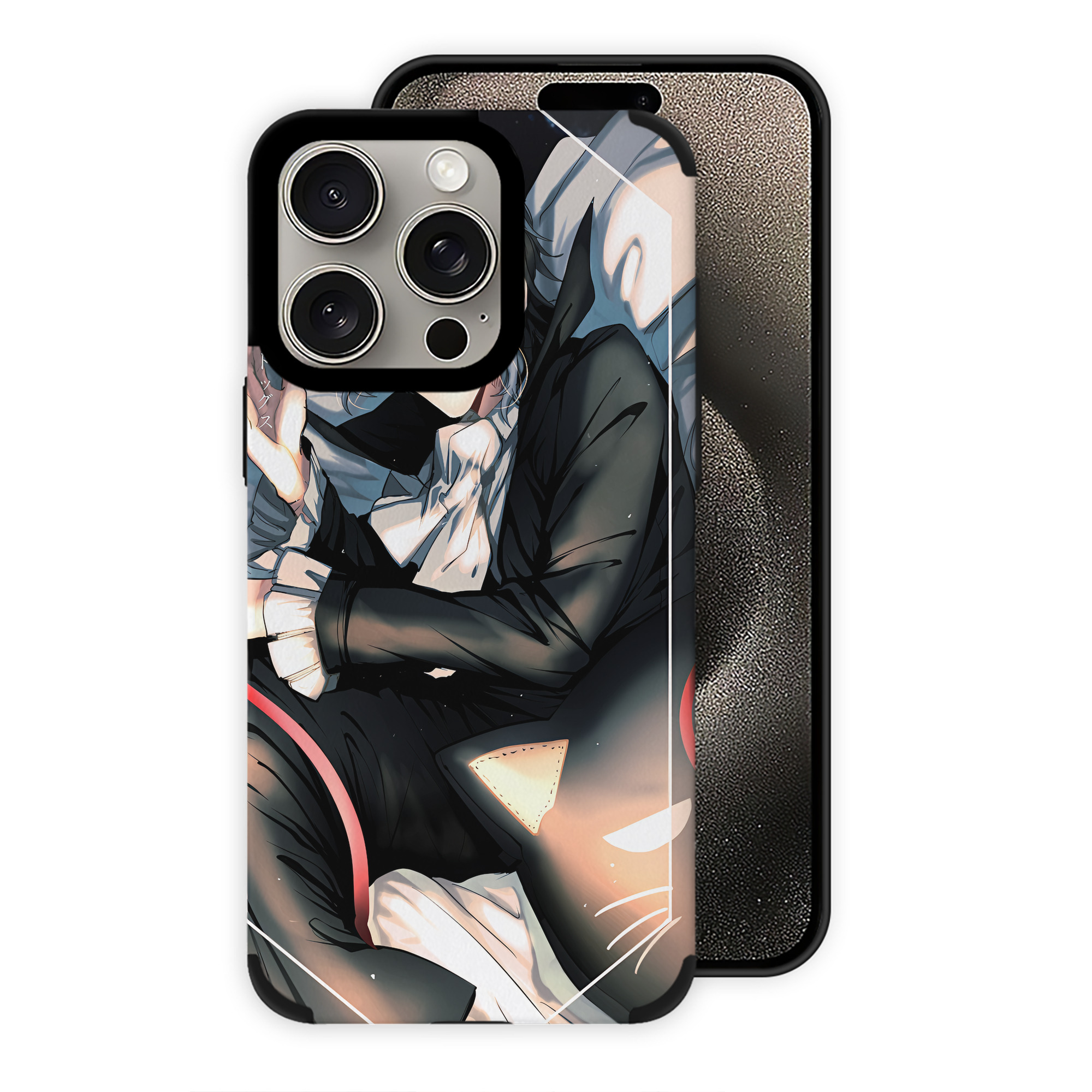 （画像用） 文豪ストレイドッグス Bungo Stray Dogs 【iPhone15ProMax対応】 PUレザー スマホケース 耐衝撃＆黄変防止