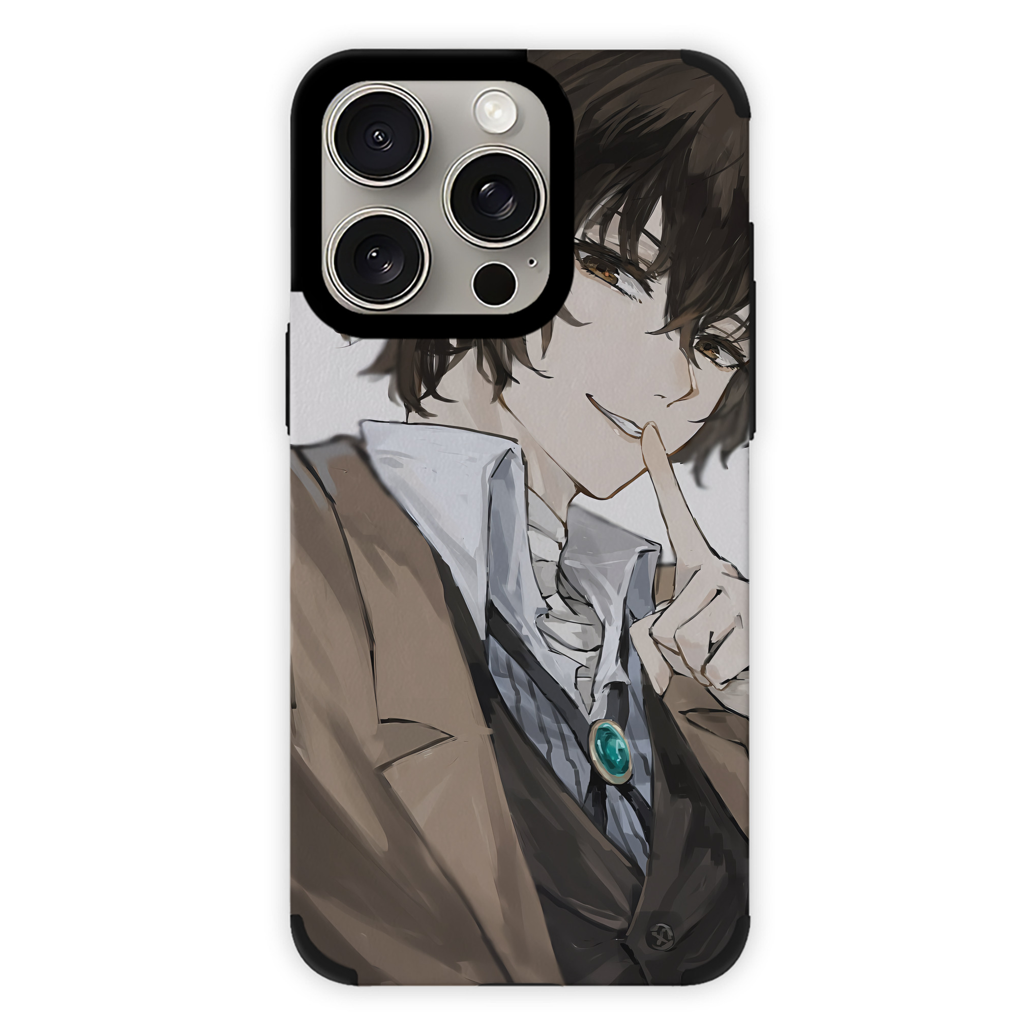（画像用） 文豪ストレイドッグス Bungo Stray Dogs 【iPhone15ProMax対応】 PUレザー スマホケース 耐衝撃＆黄変防止
