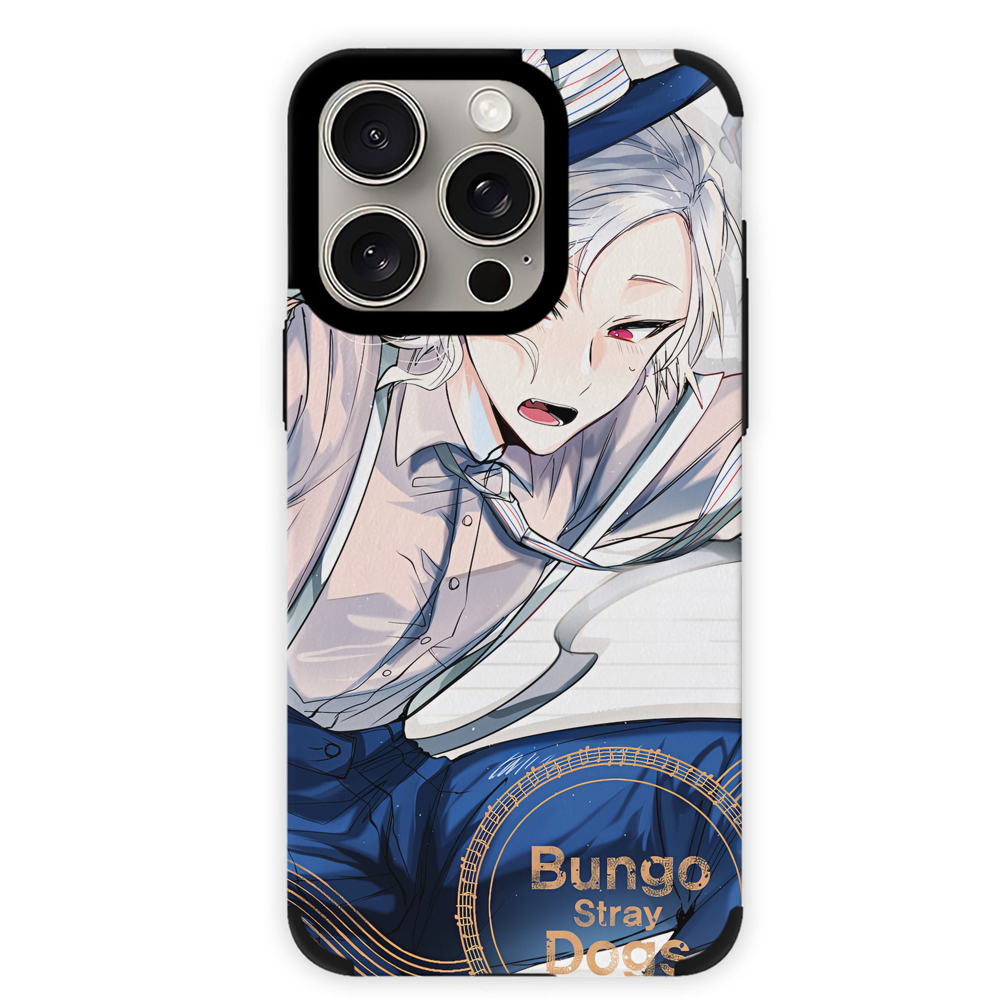 （画像用） 文豪ストレイドッグス Bungo Stray Dogs 【iPhone15ProMax対応】 PUレザー スマホケース 耐衝撃＆黄変防止