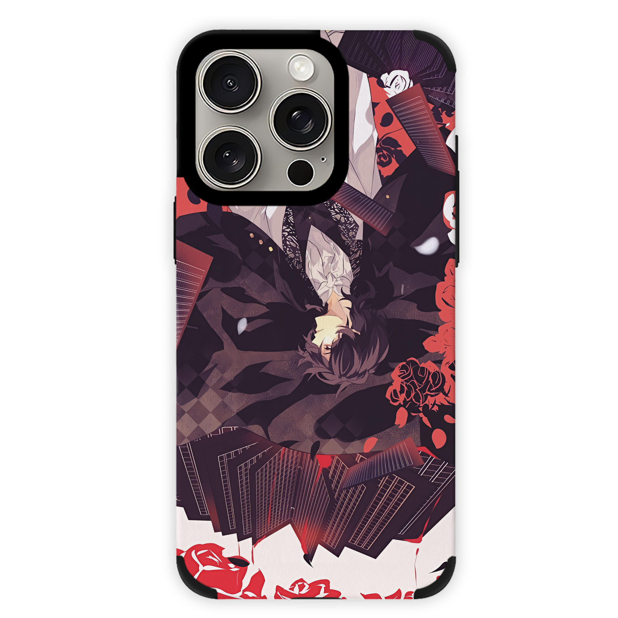 （画像用） 文豪ストレイドッグス Bungo Stray Dogs 【iPhone15ProMax対応】 PUレザー スマホケース 耐衝撃＆黄変防止