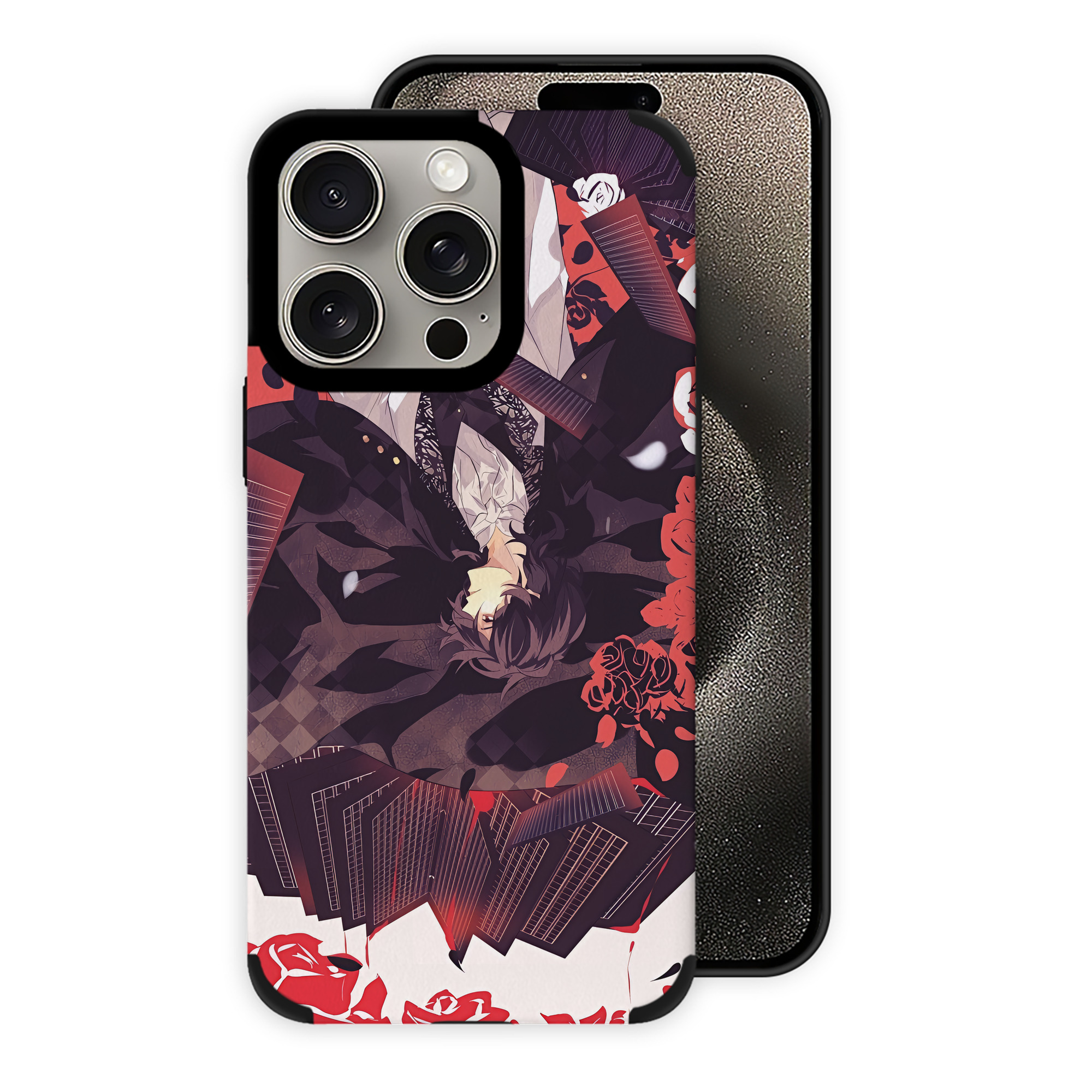 （画像用） 文豪ストレイドッグス Bungo Stray Dogs 【iPhone15ProMax対応】 PUレザー スマホケース 耐衝撃＆黄変防止